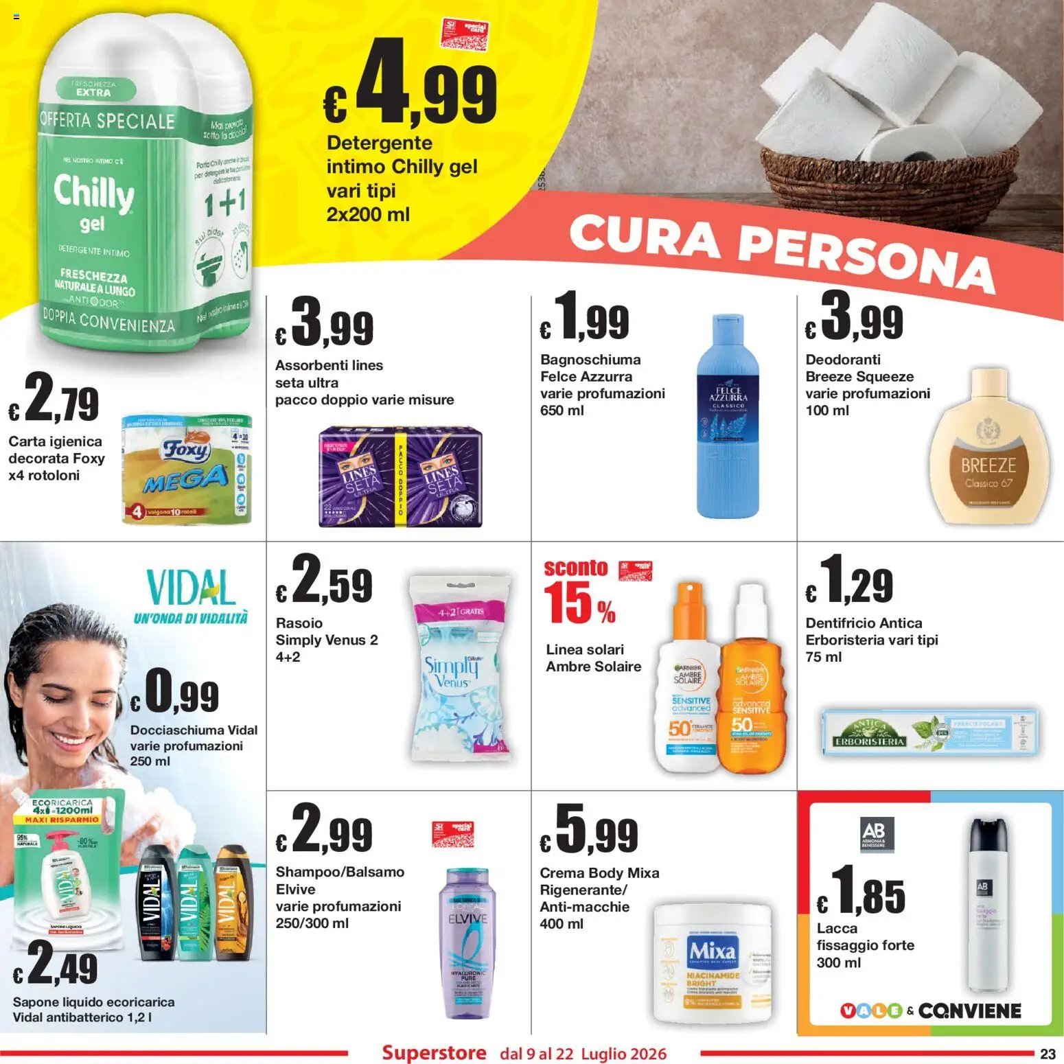 Sì con Te volantino Superstore