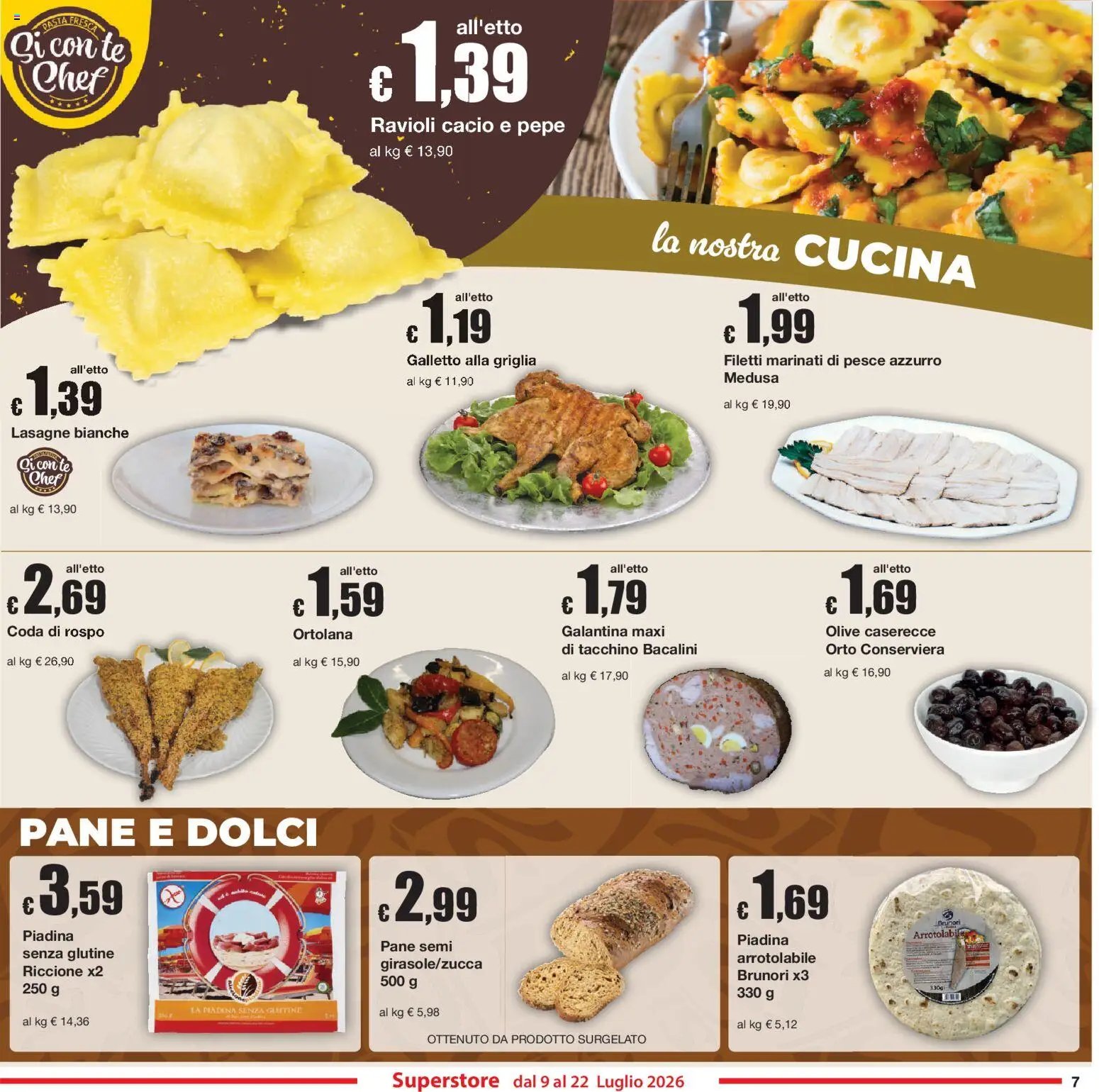 Sì con Te volantino Superstore