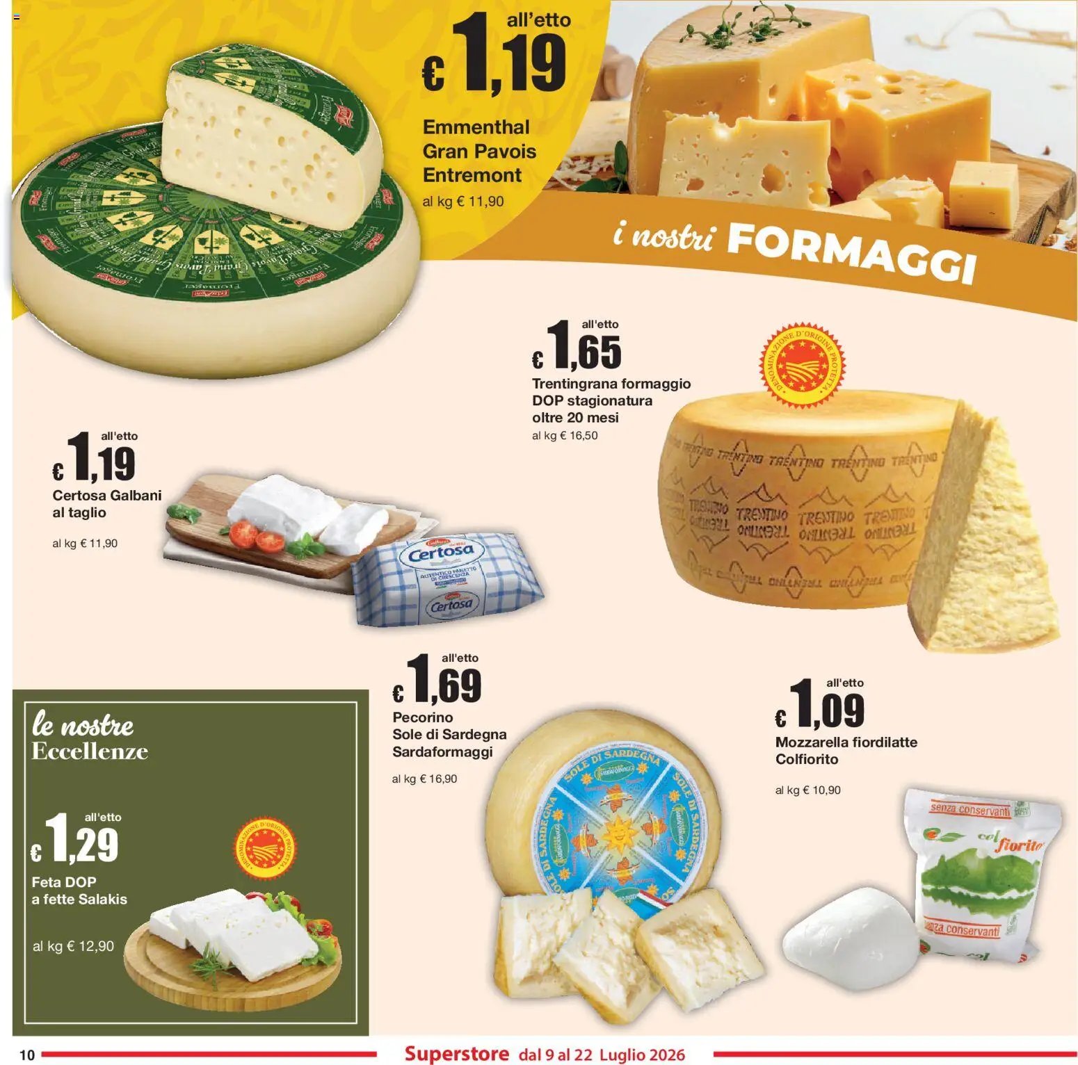 Sì con Te volantino Superstore