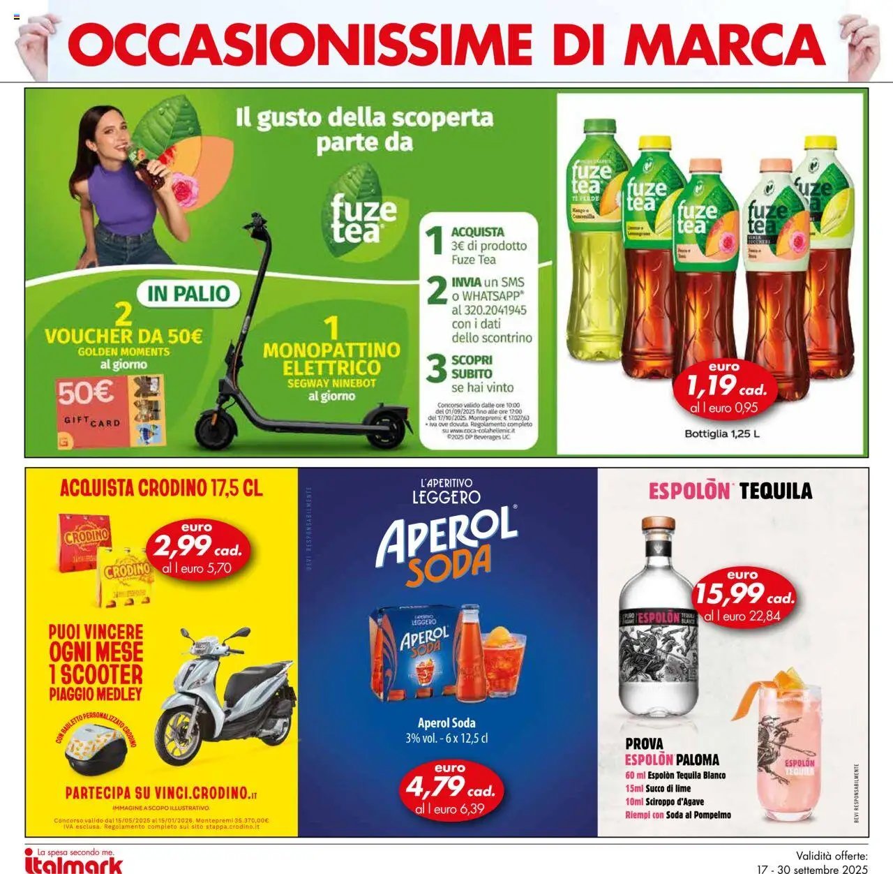 Italmark Occasionissime di marca catalogo (2025-09-17 - 2025-09-30)