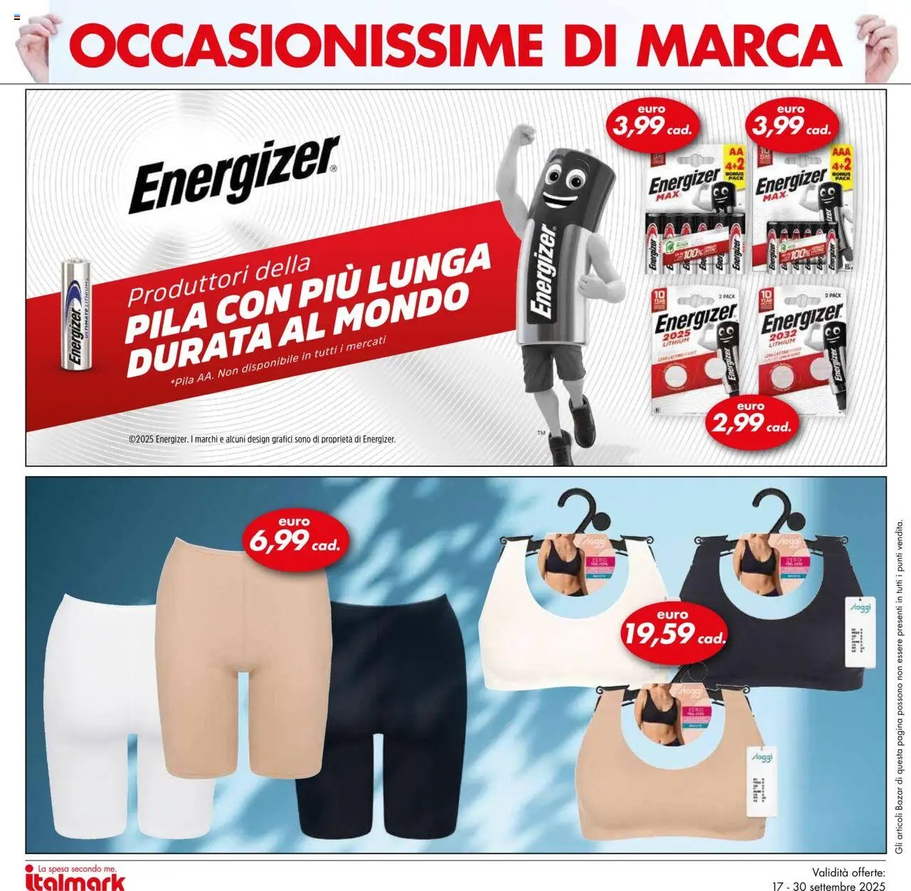 Italmark Occasionissime di marca catalogo (2025-09-17 - 2025-09-30)