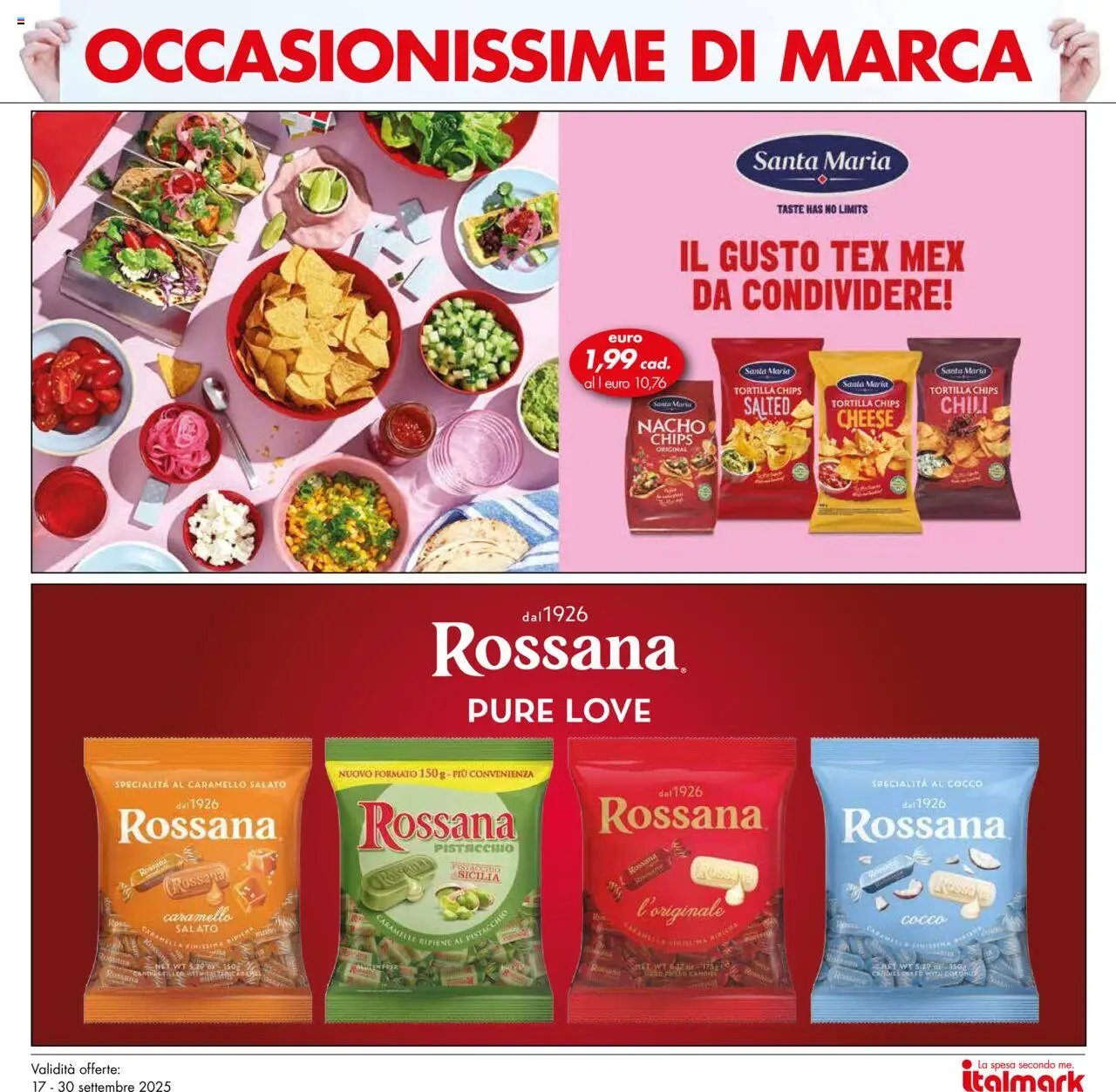 Italmark Occasionissime di marca catalogo (2025-09-17 - 2025-09-30)