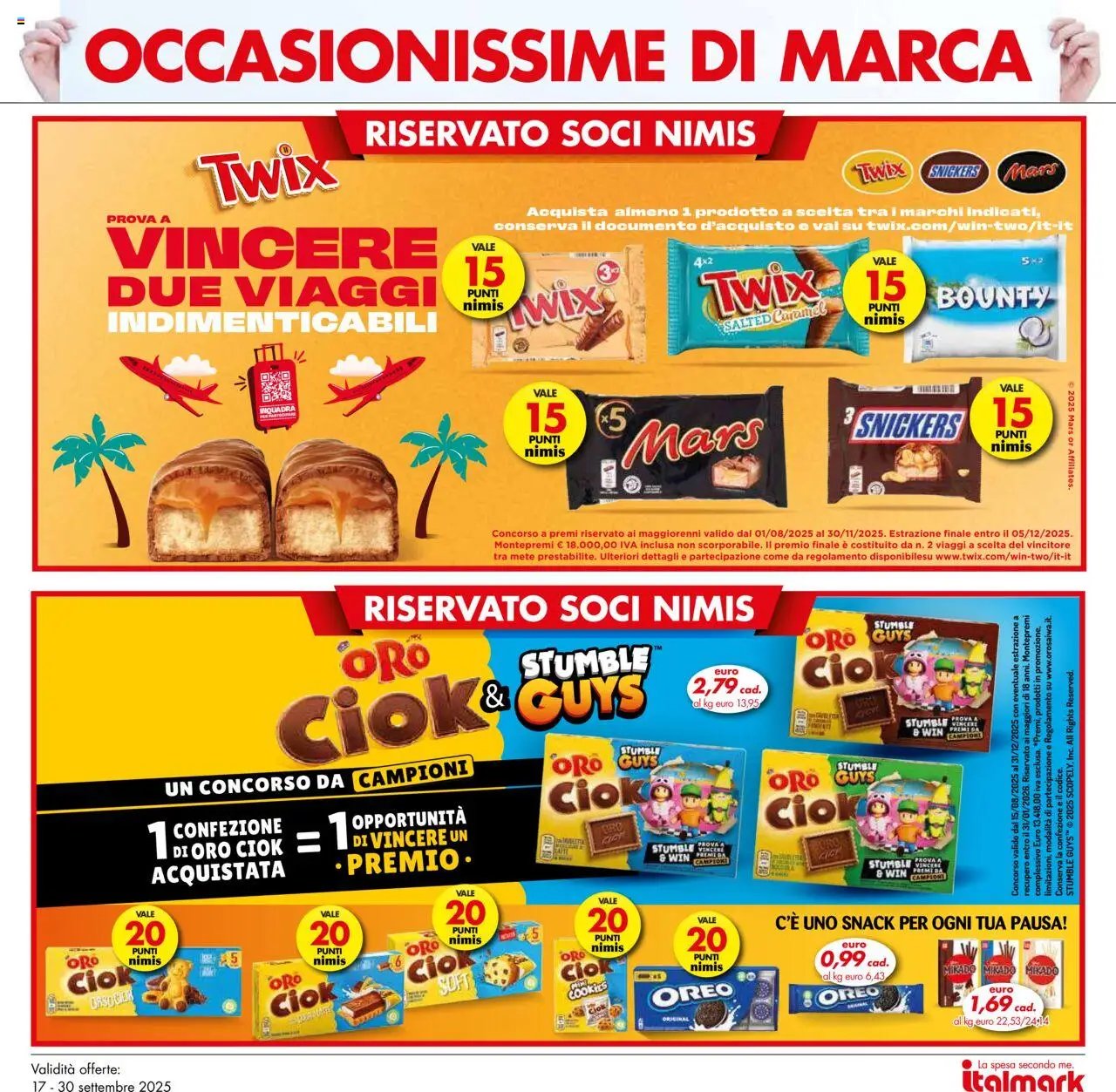 Italmark Occasionissime di marca catalogo (2025-09-17 - 2025-09-30)