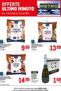 Metro volantino Offerte ultimo minuto