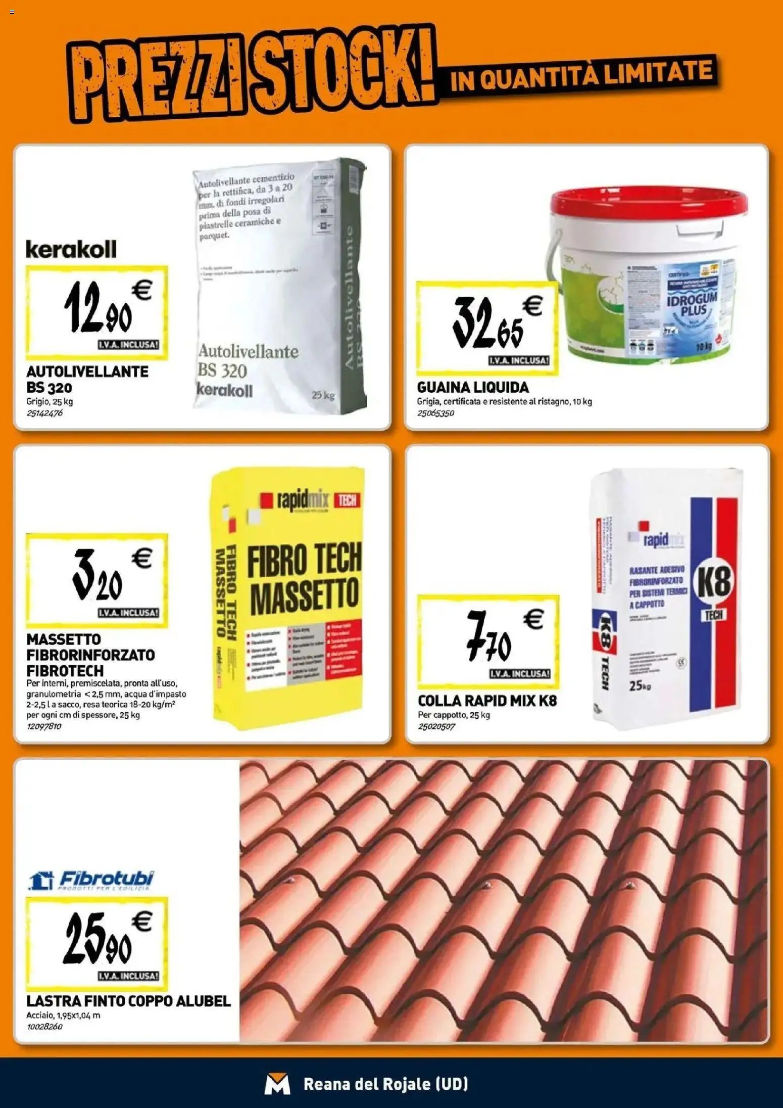 TECNOMAT - Straordinari prezzi stock!