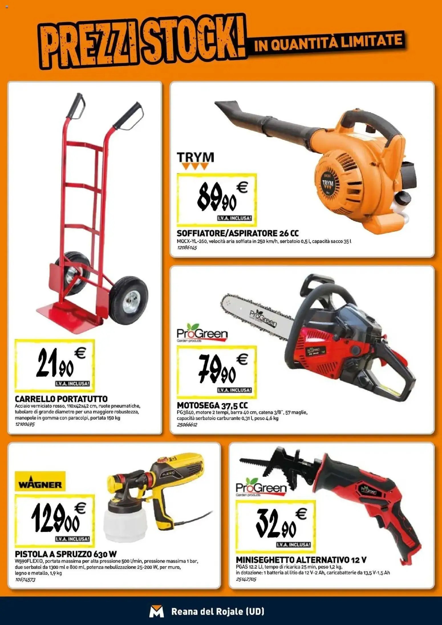 TECNOMAT - Straordinari prezzi stock!