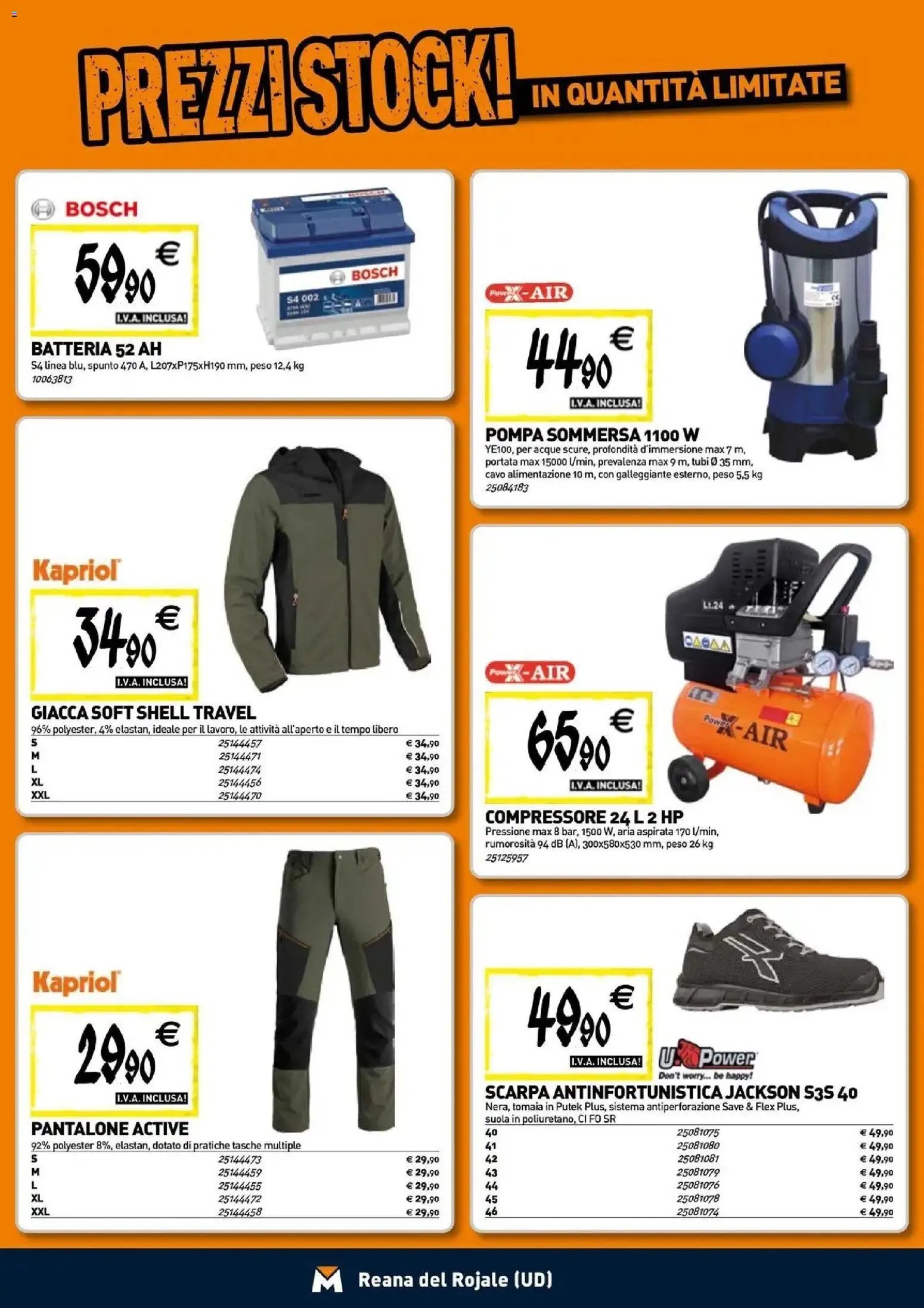 TECNOMAT - Straordinari prezzi stock!