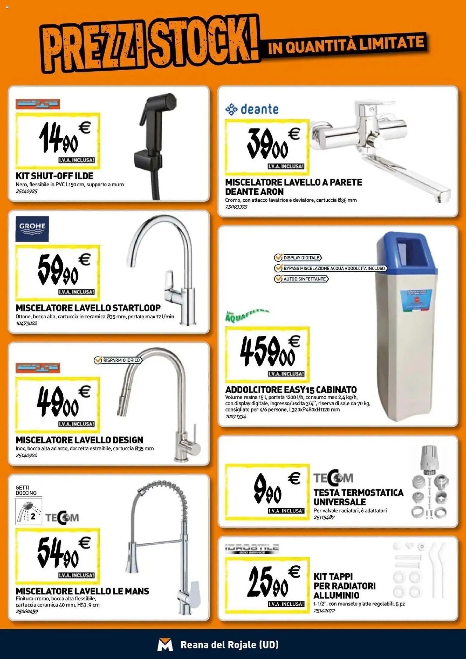 TECNOMAT - Straordinari prezzi stock!