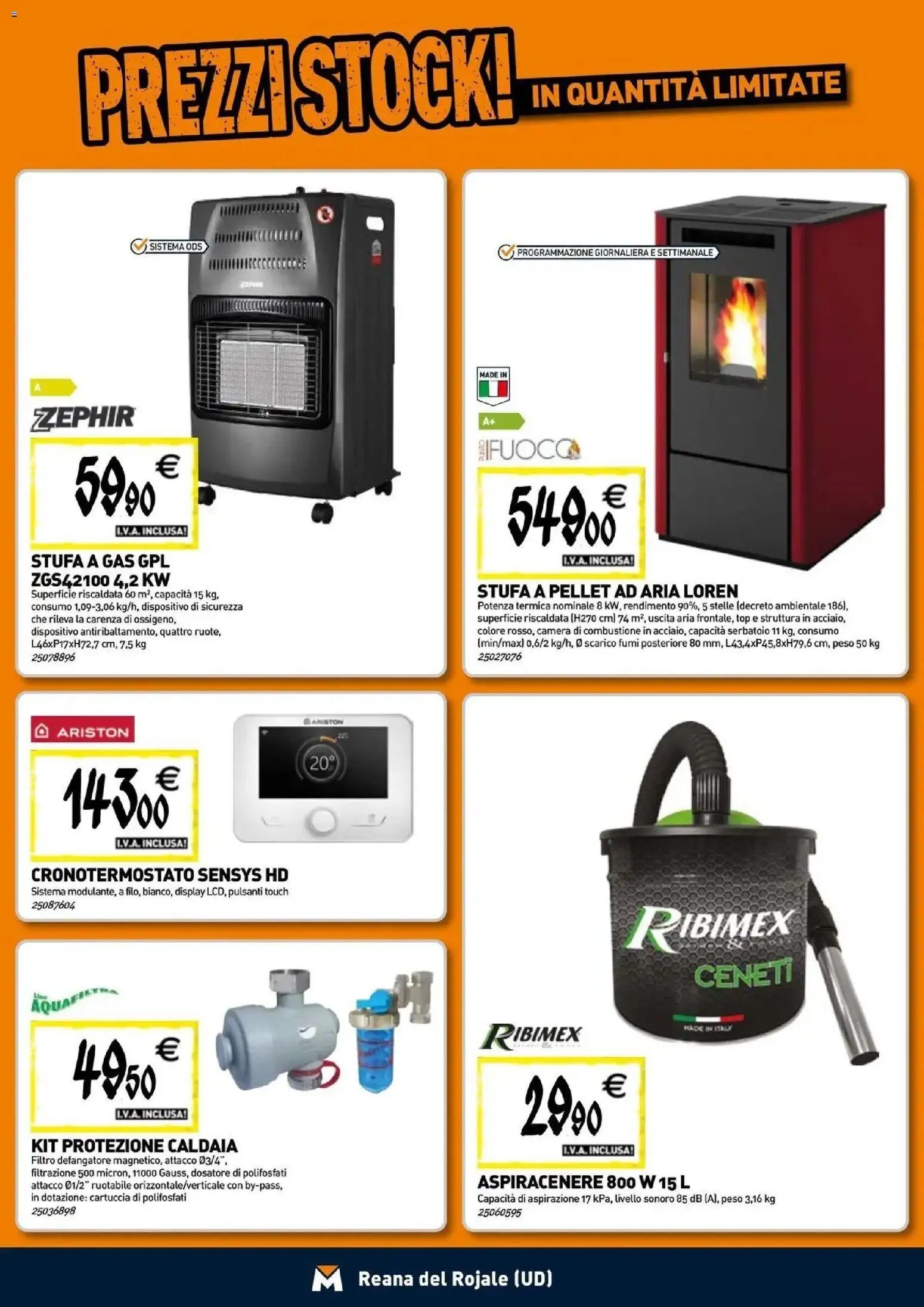 TECNOMAT - Straordinari prezzi stock!