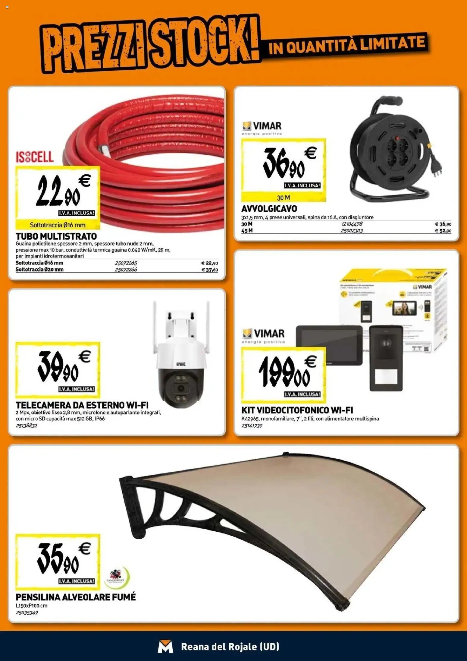 TECNOMAT - Straordinari prezzi stock!