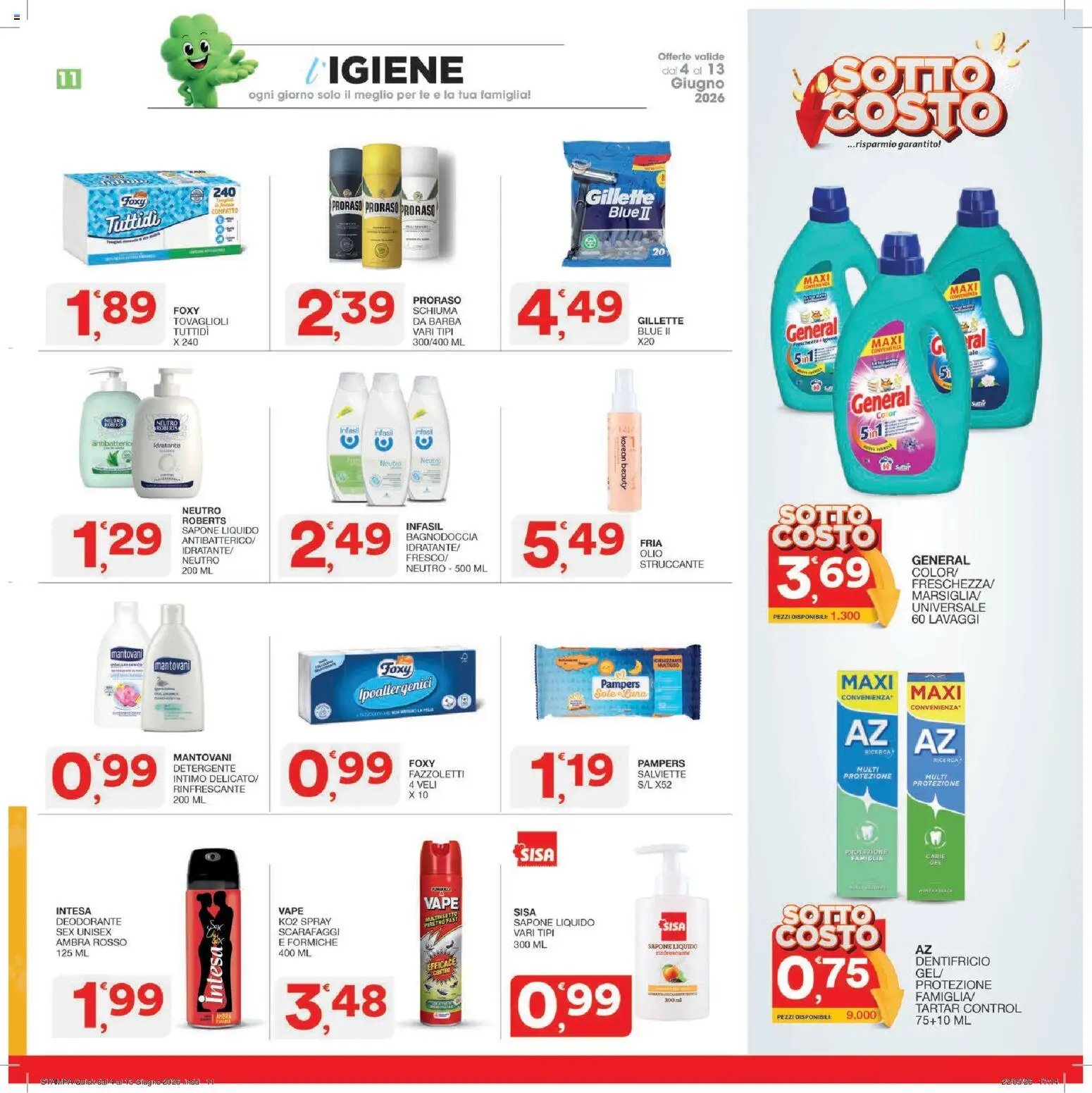 SISA volantino Quick