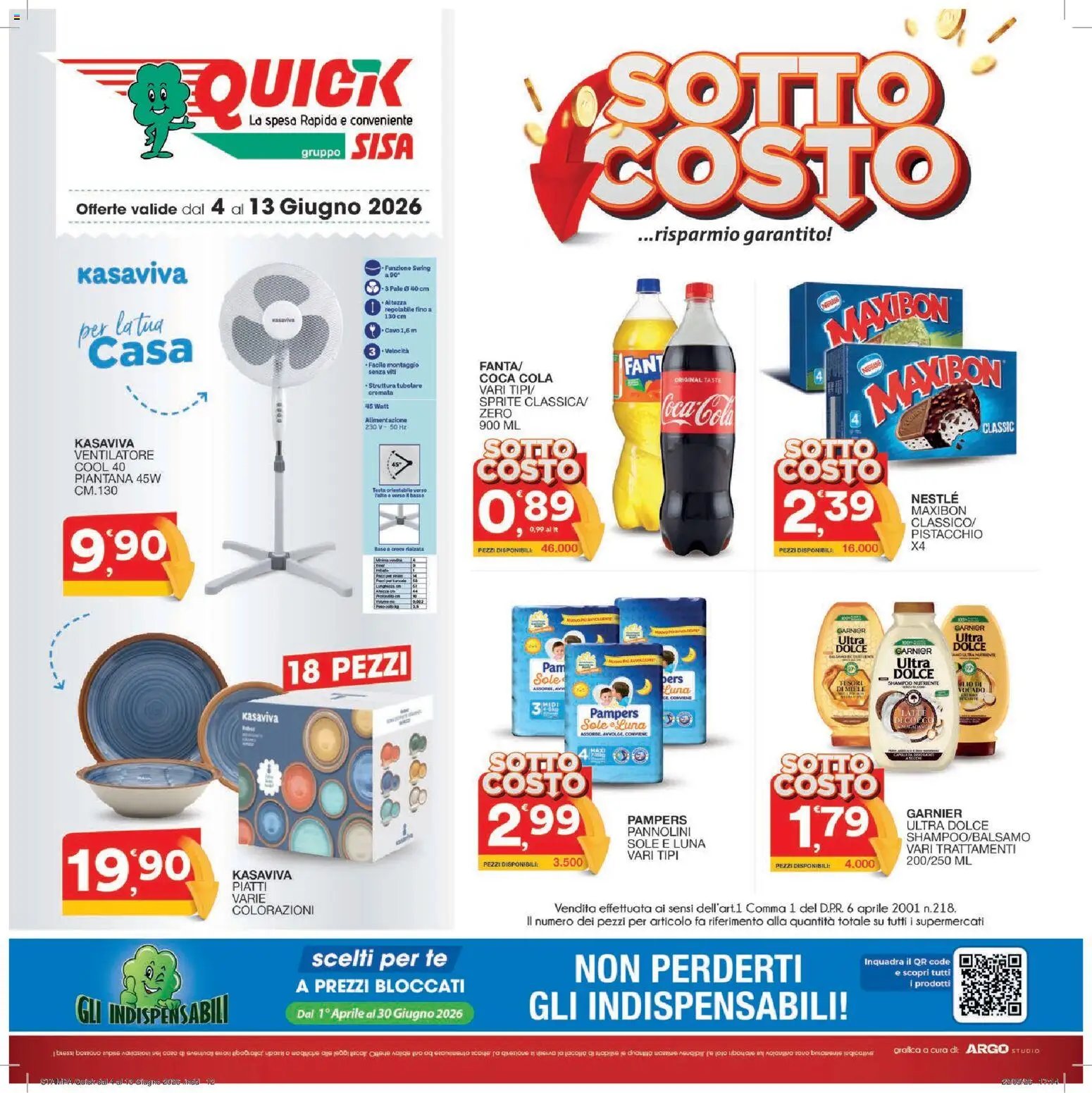 SISA volantino Quick