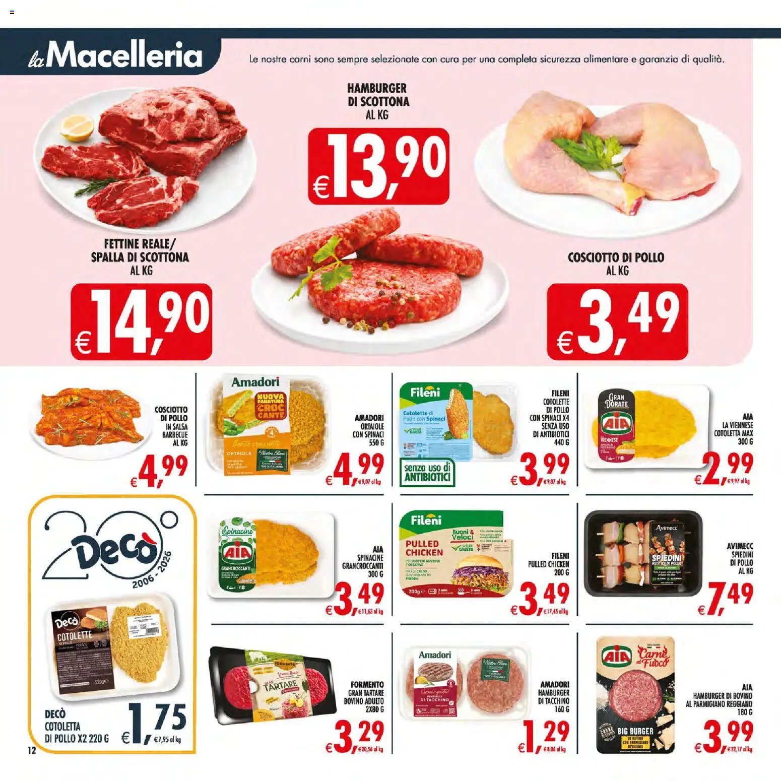 Decò volantino Giarre