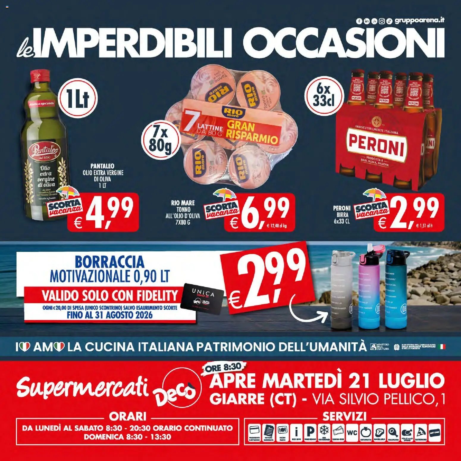 Decò volantino Giarre