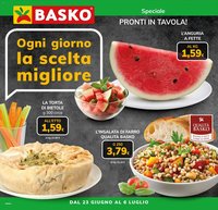 Basko volantino Pronti in tavola