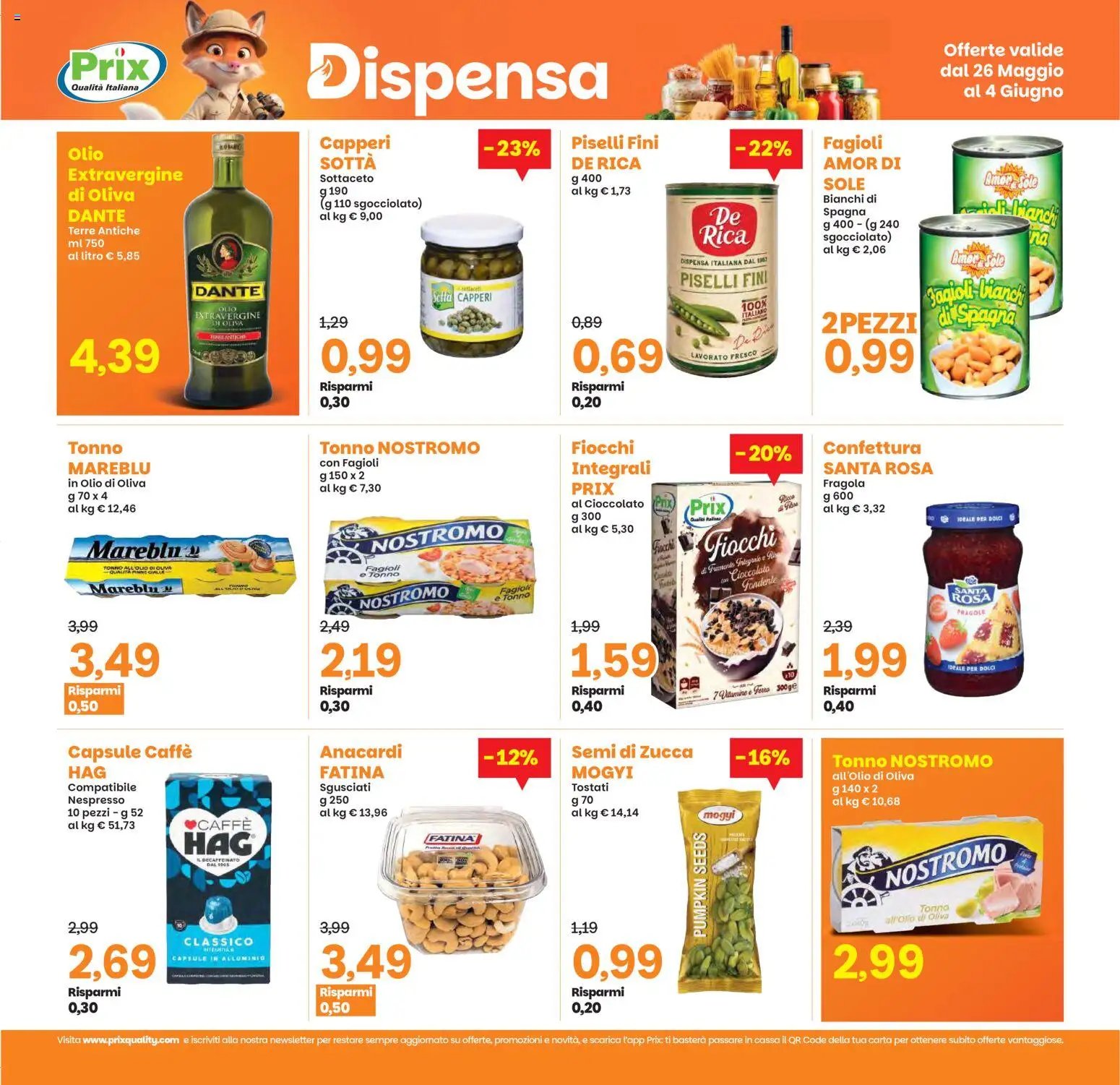 Prix volantino