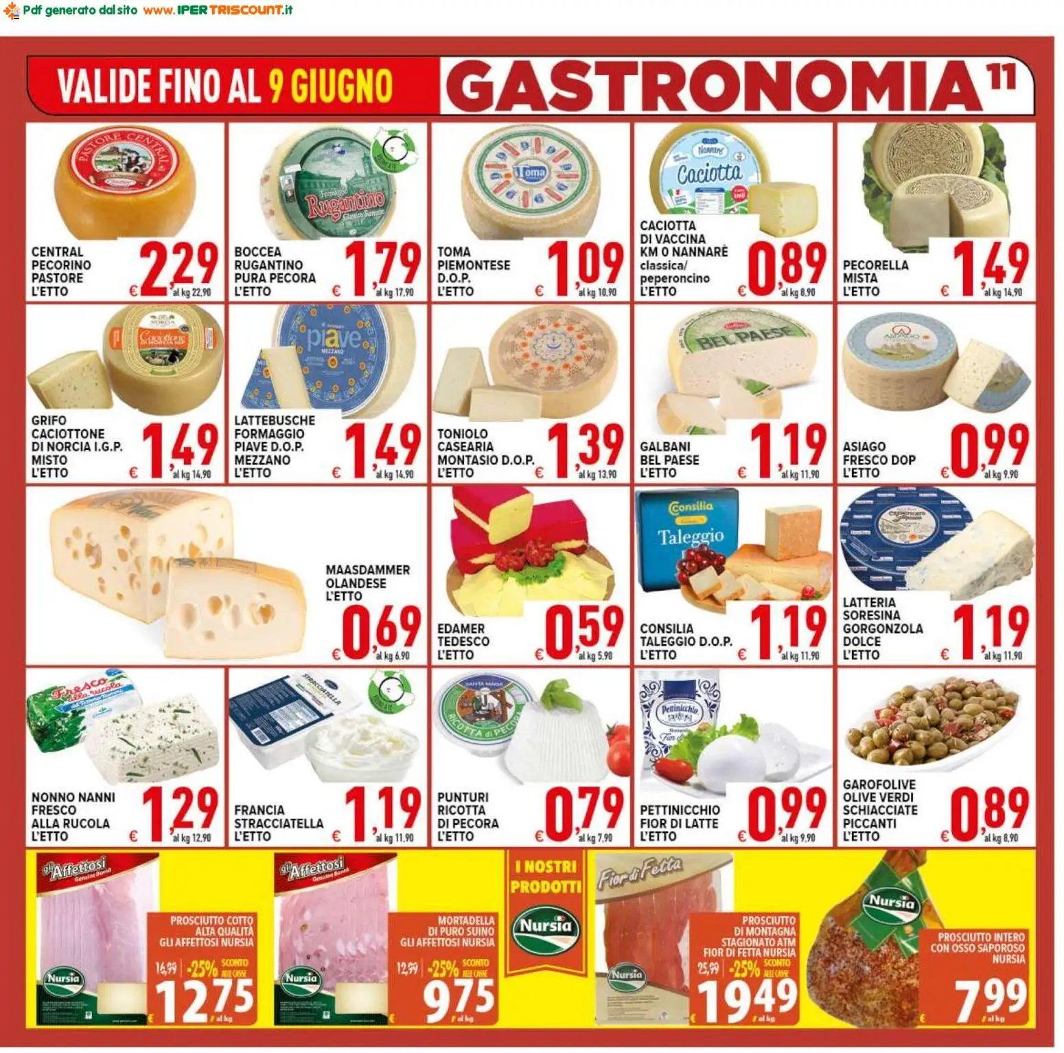 Ipertriscount volantino Viterbo