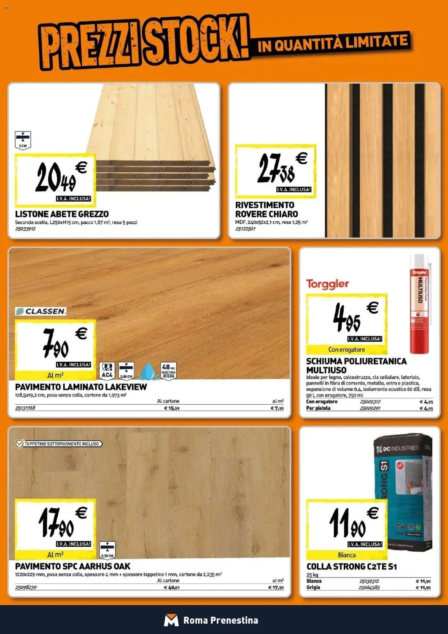 TECNOMAT - Straordinari prezzi stock!