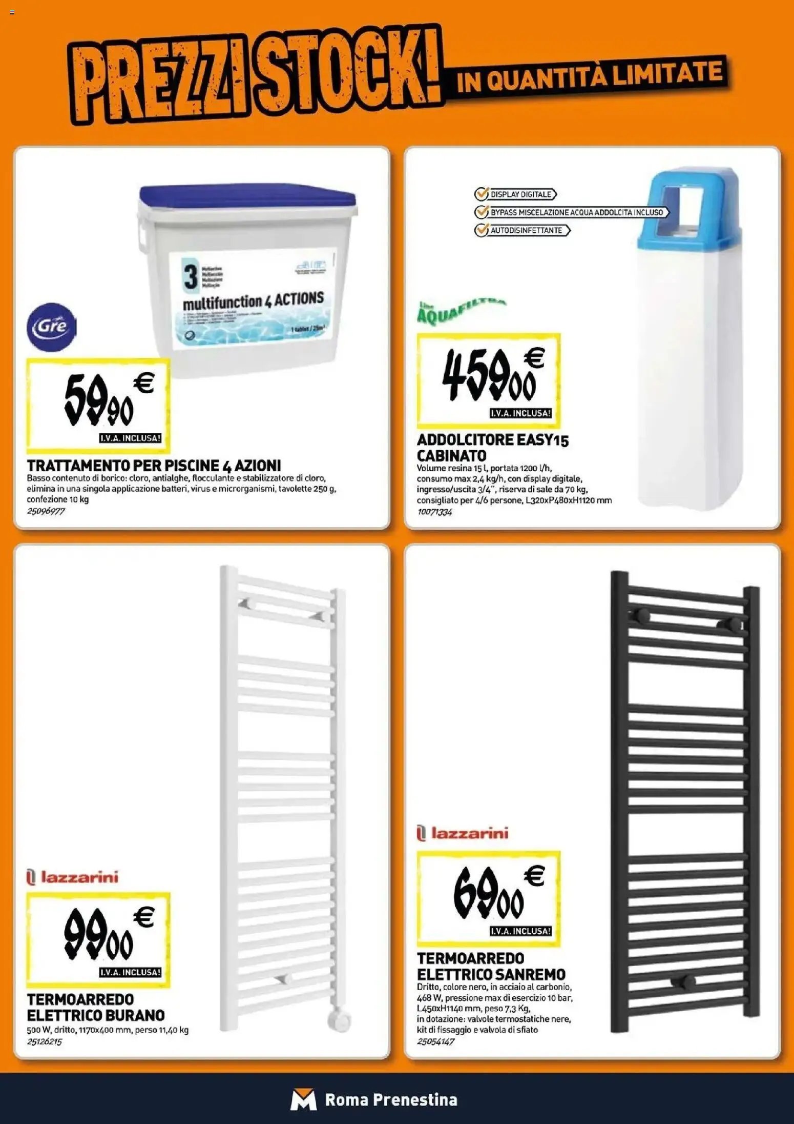 TECNOMAT - Straordinari prezzi stock!