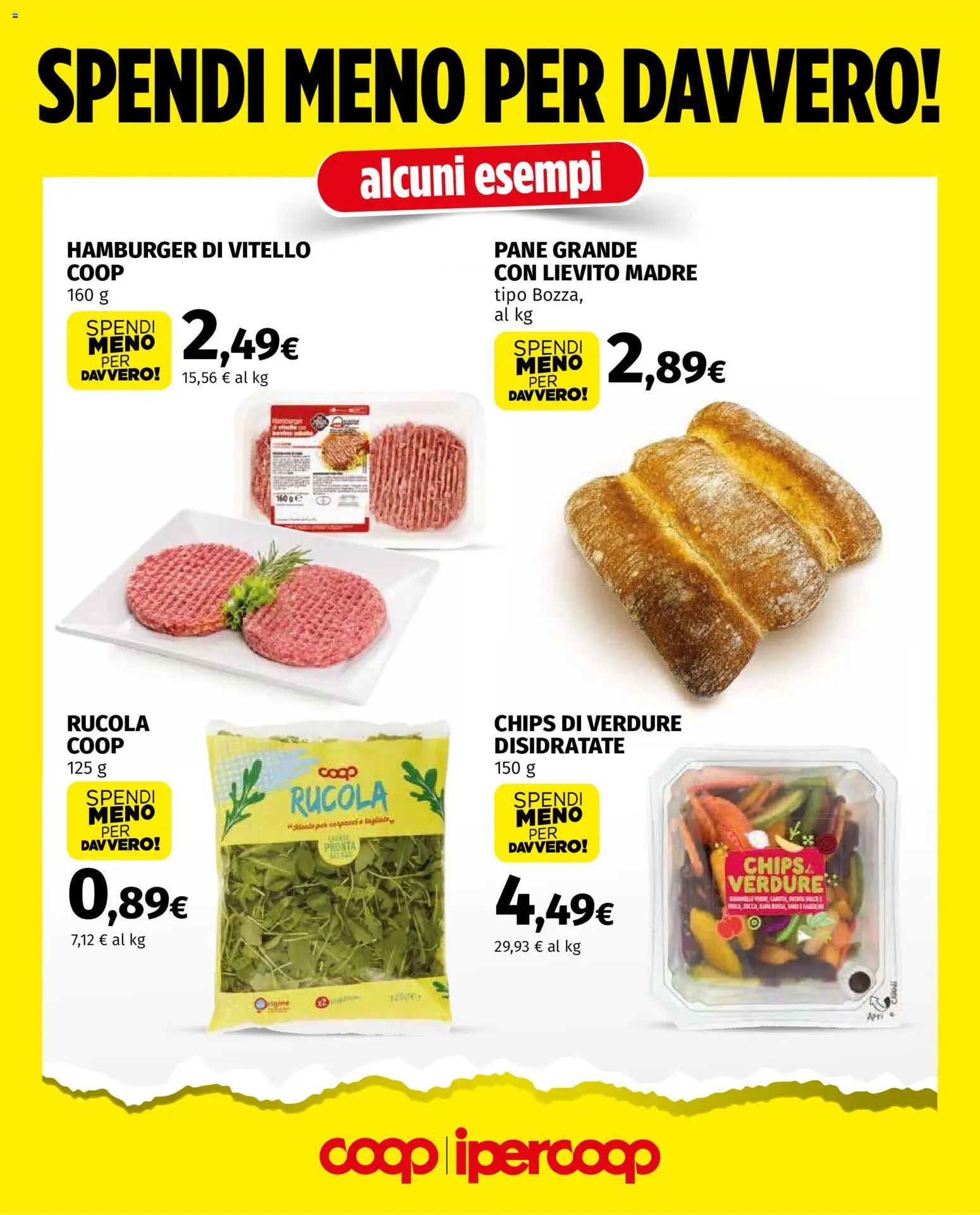 Ipercoop volantino Spendi Meno