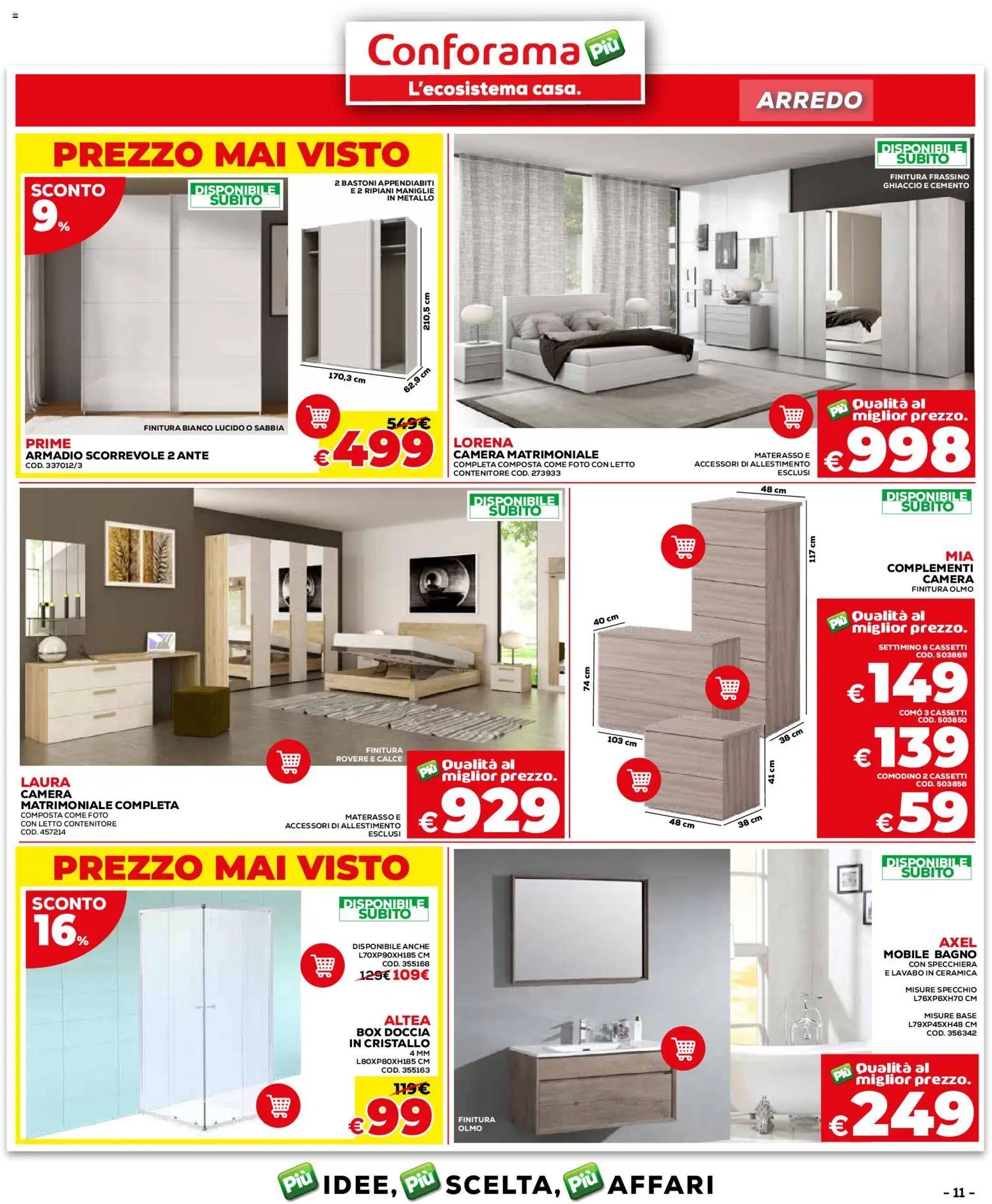 Conforama volantino