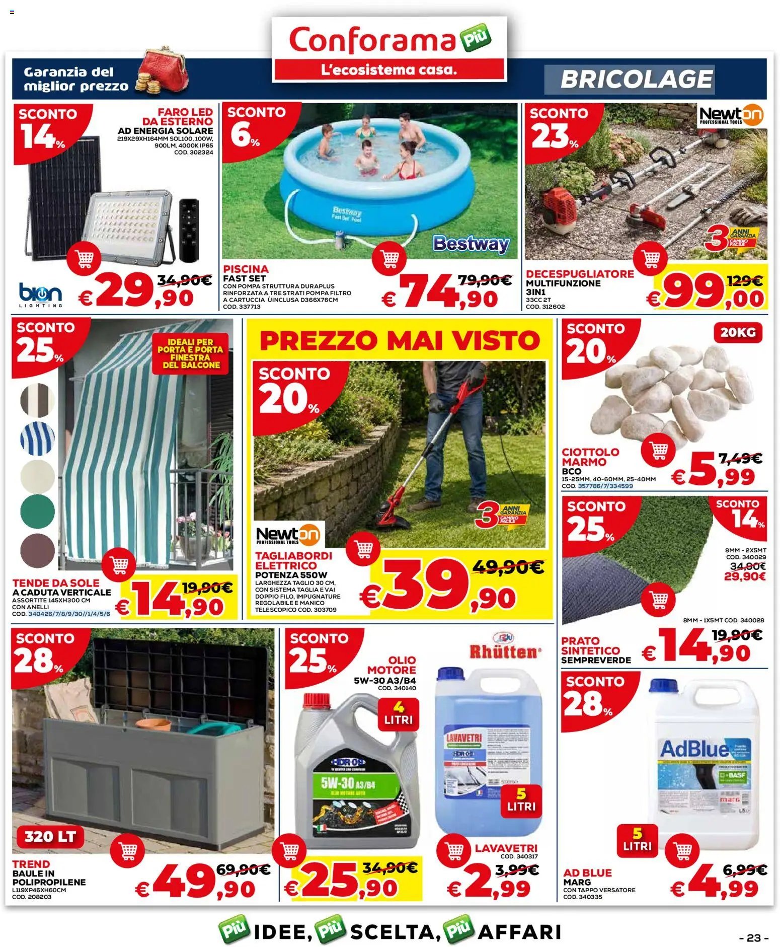 Conforama volantino