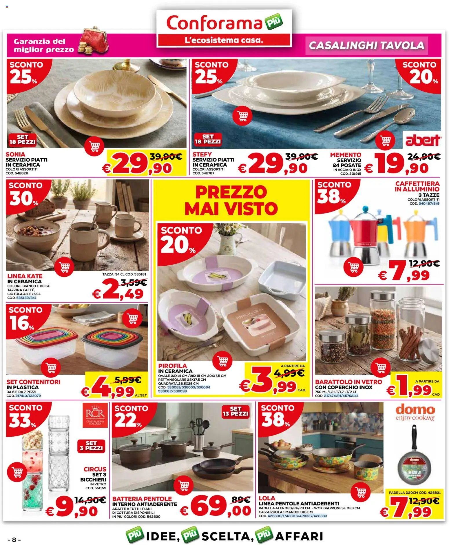 Conforama volantino