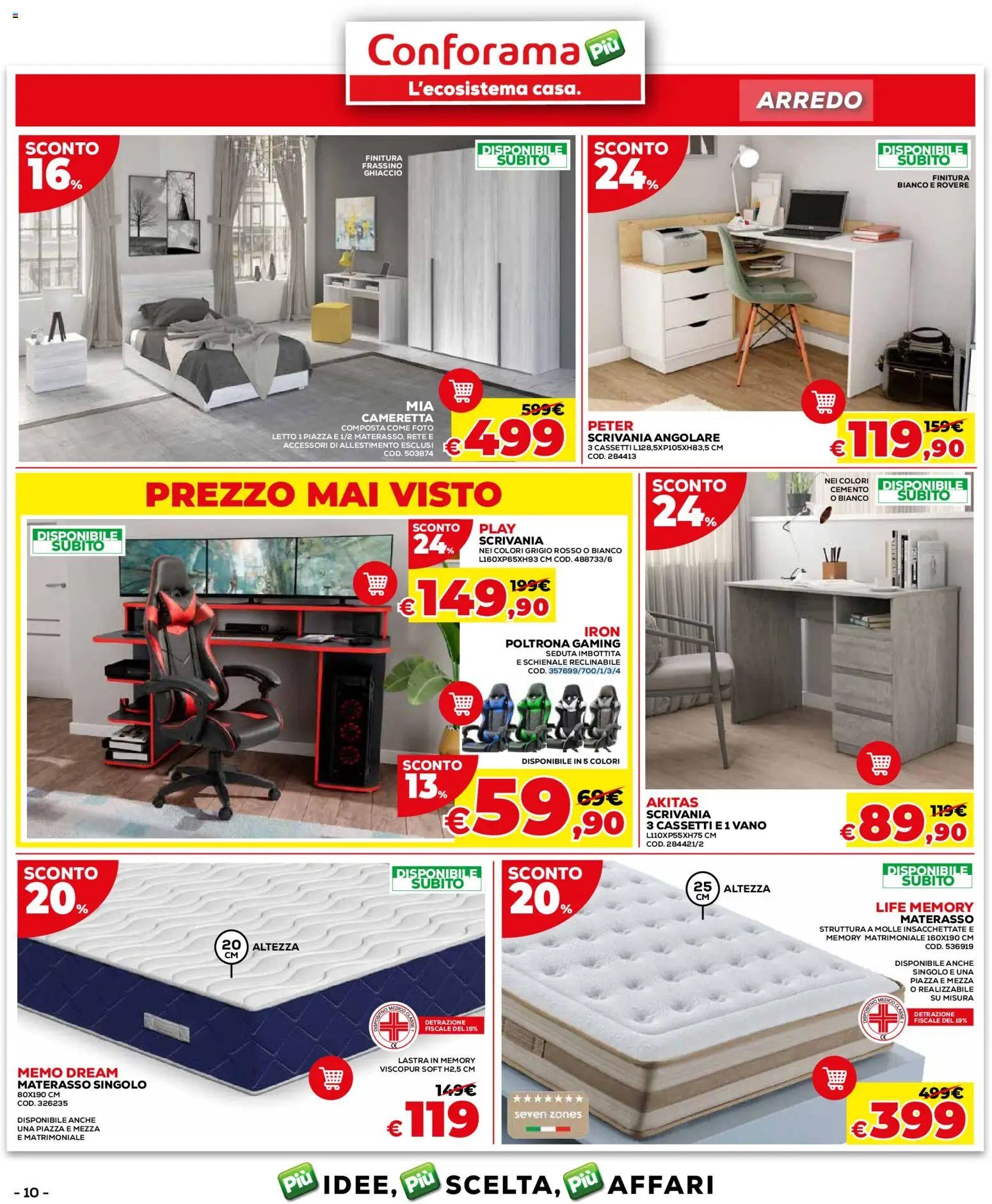 Conforama volantino