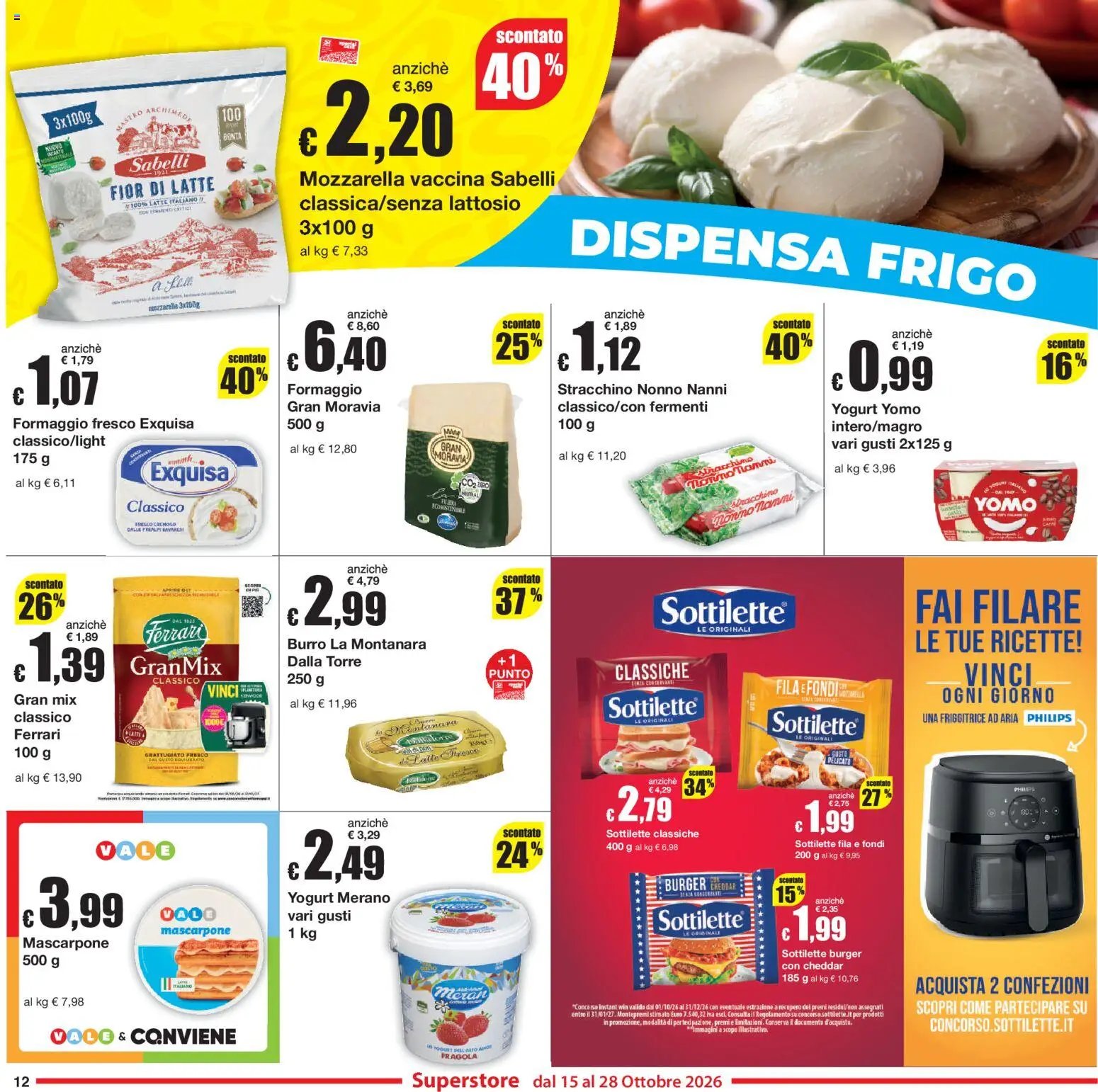Sì con Te volantino Superstore