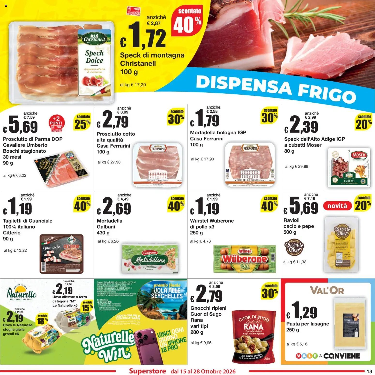 Sì con Te volantino Superstore