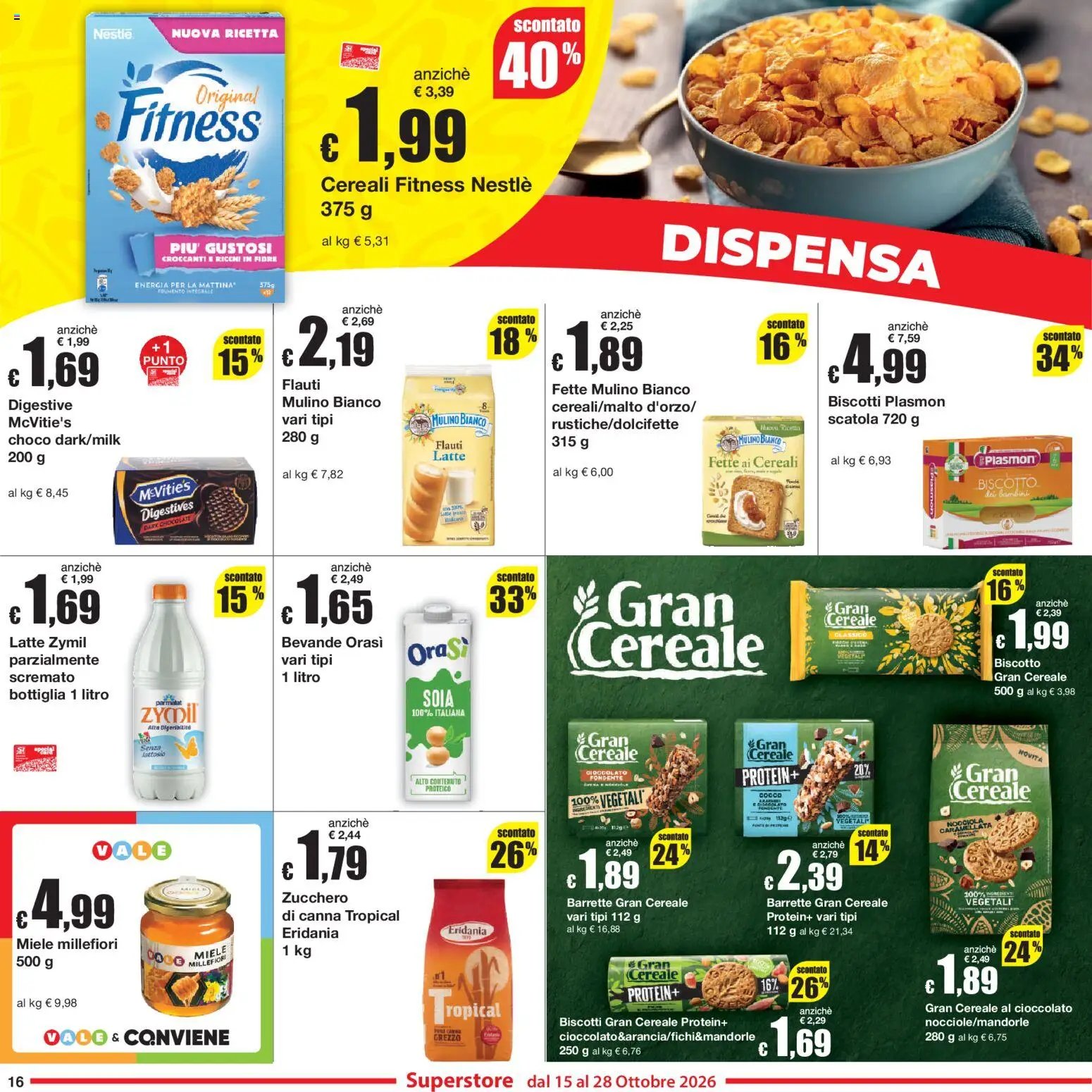 Sì con Te volantino Superstore