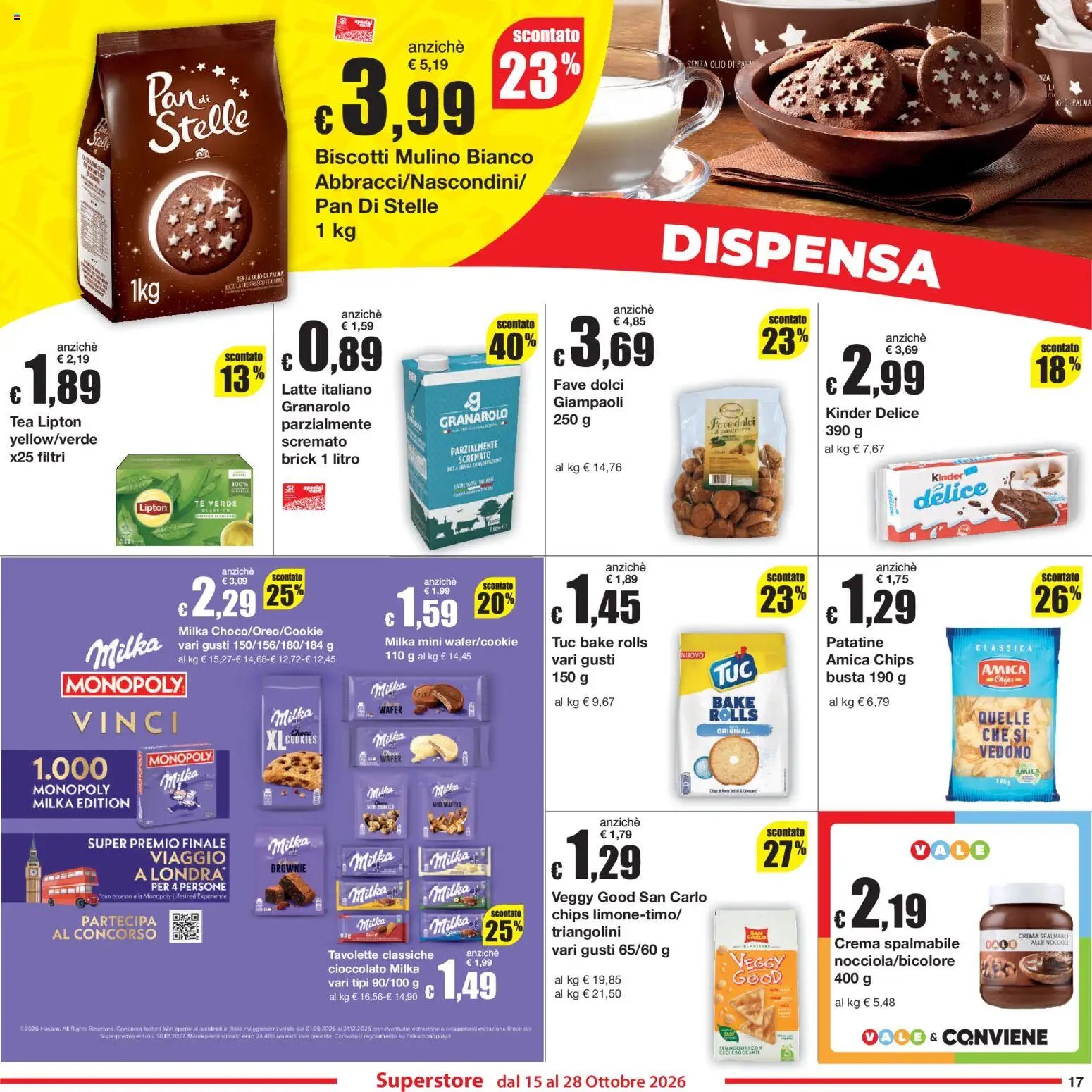 Sì con Te volantino Superstore
