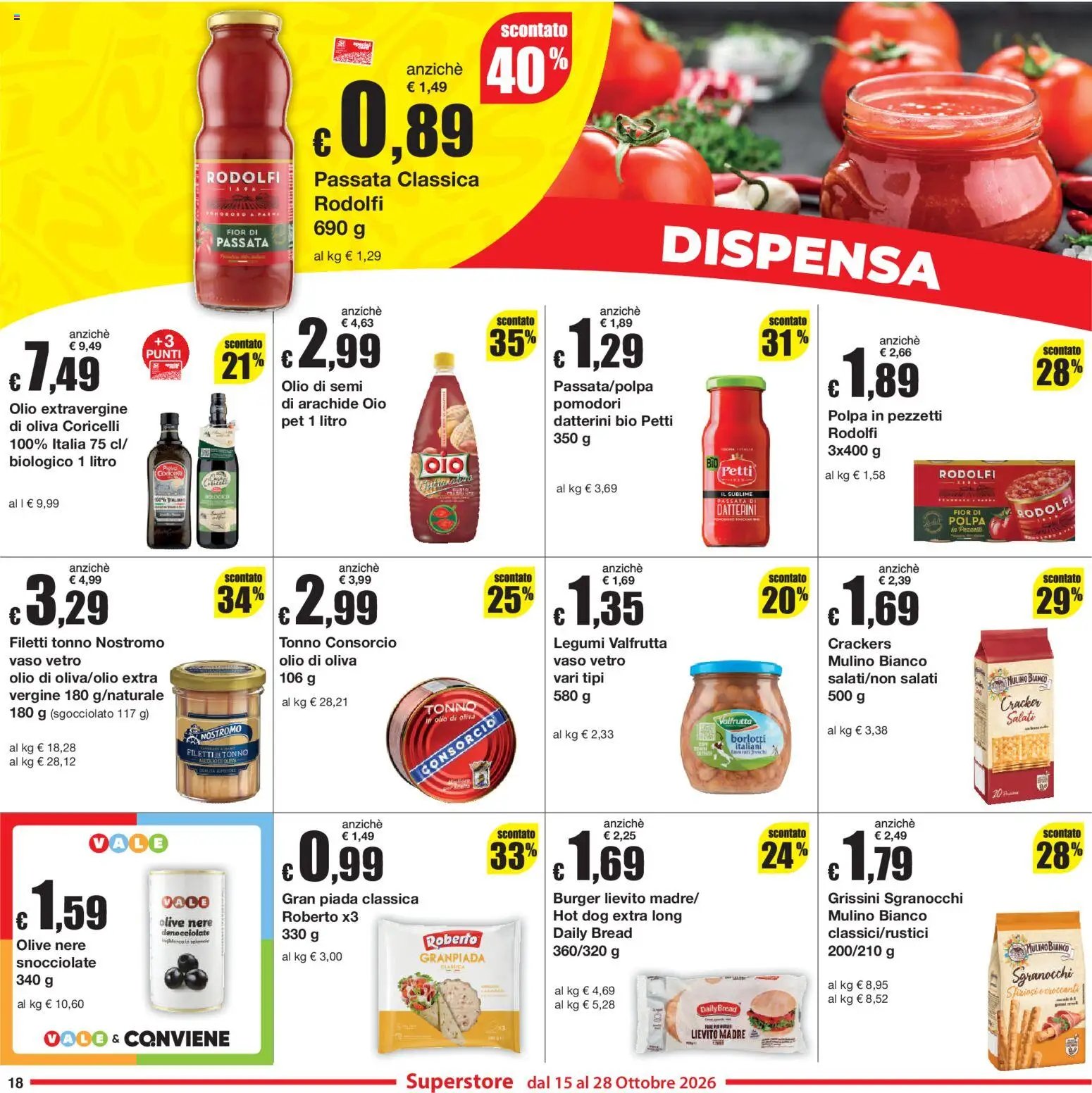 Sì con Te volantino Superstore