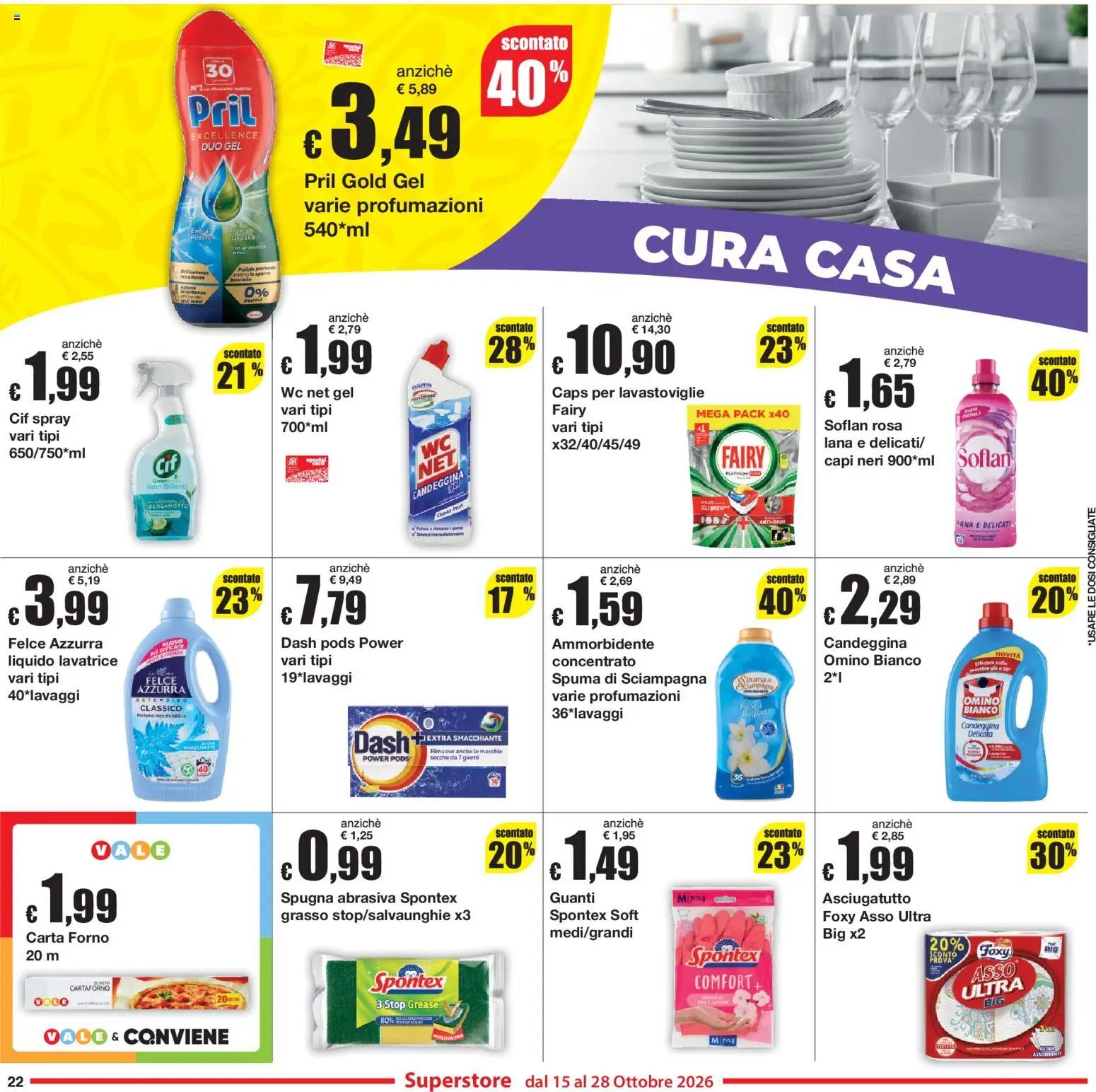 Sì con Te volantino Superstore