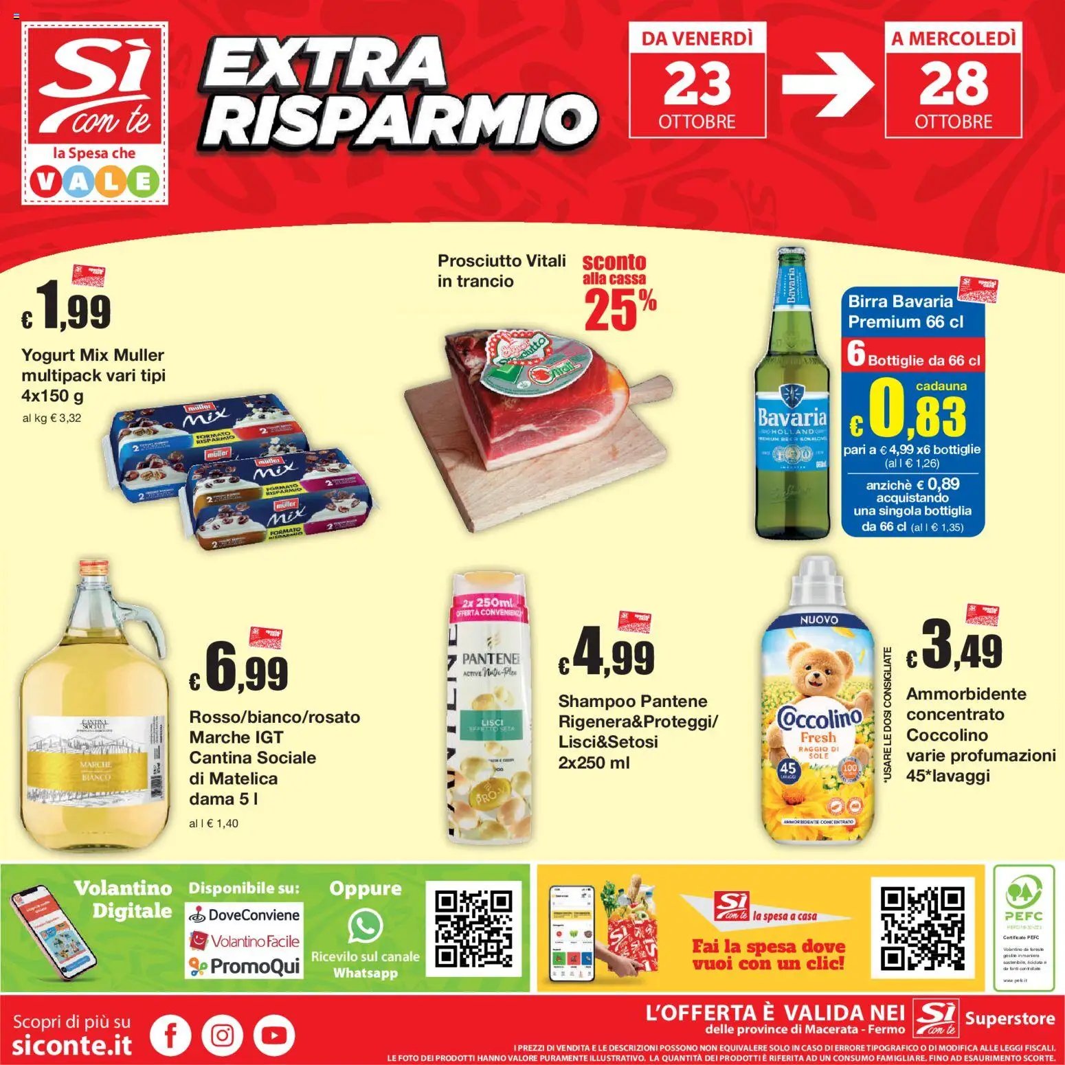 Sì con Te volantino Superstore