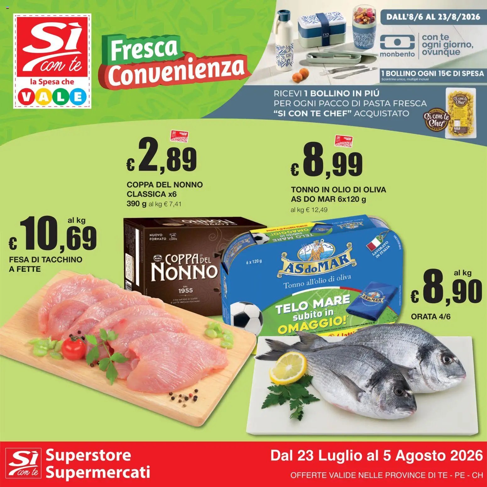 Sì con Te volantino Abruzzo