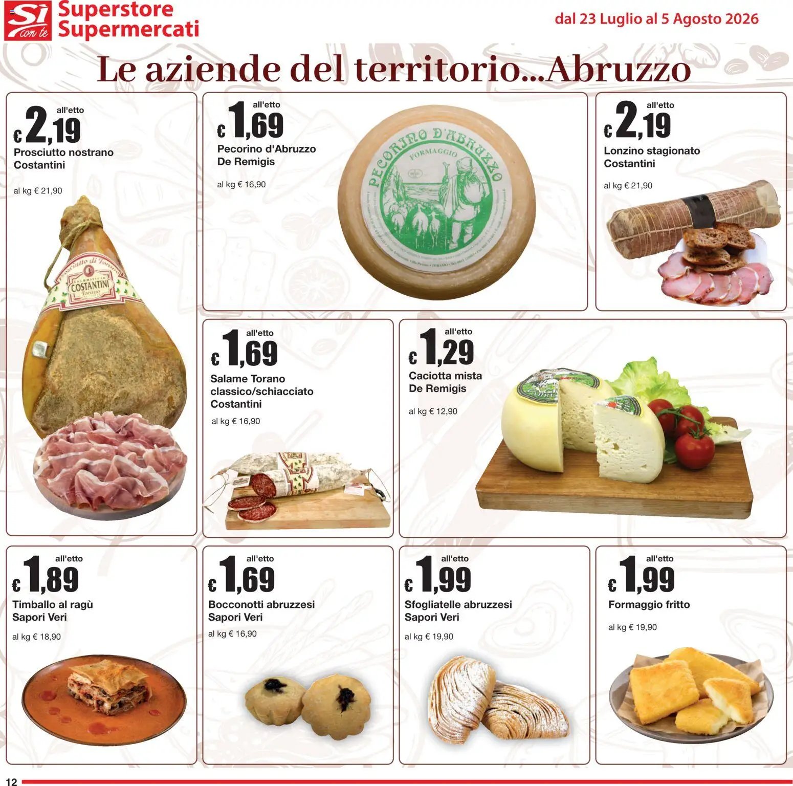 Sì con Te volantino Abruzzo