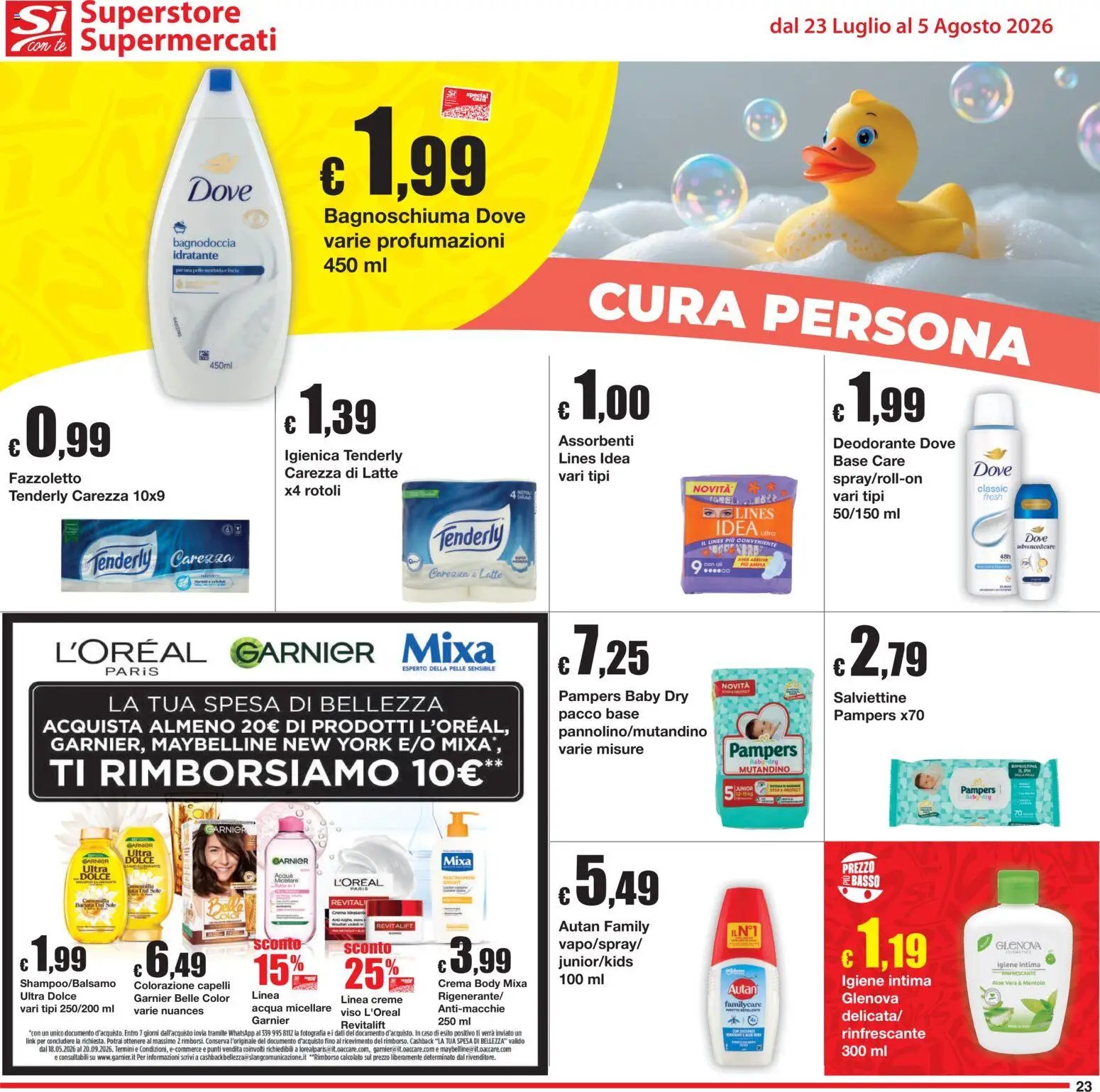 Sì con Te volantino Abruzzo