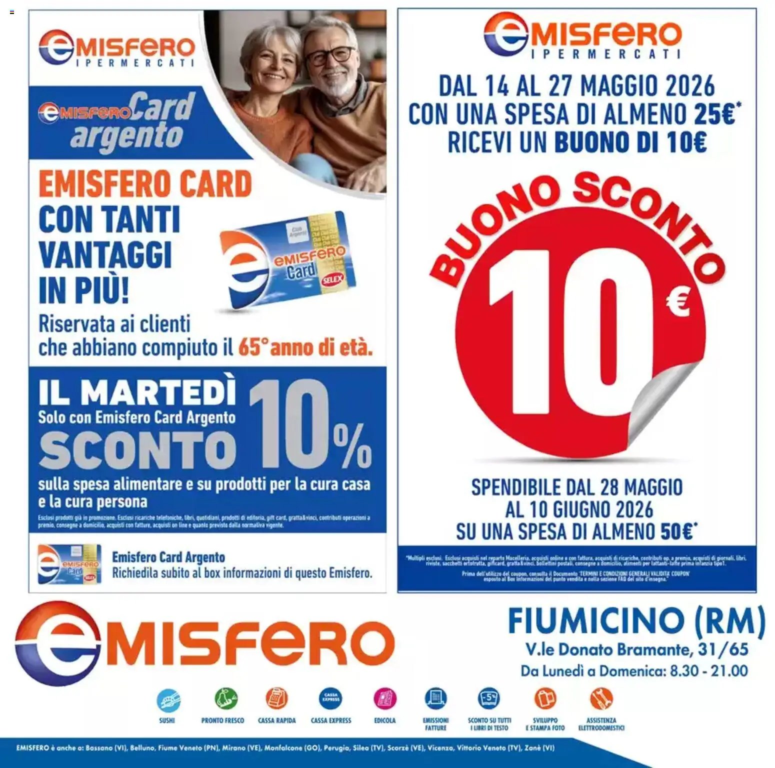 Emisfero volantino (2026-05-14 - 2026-05-27)