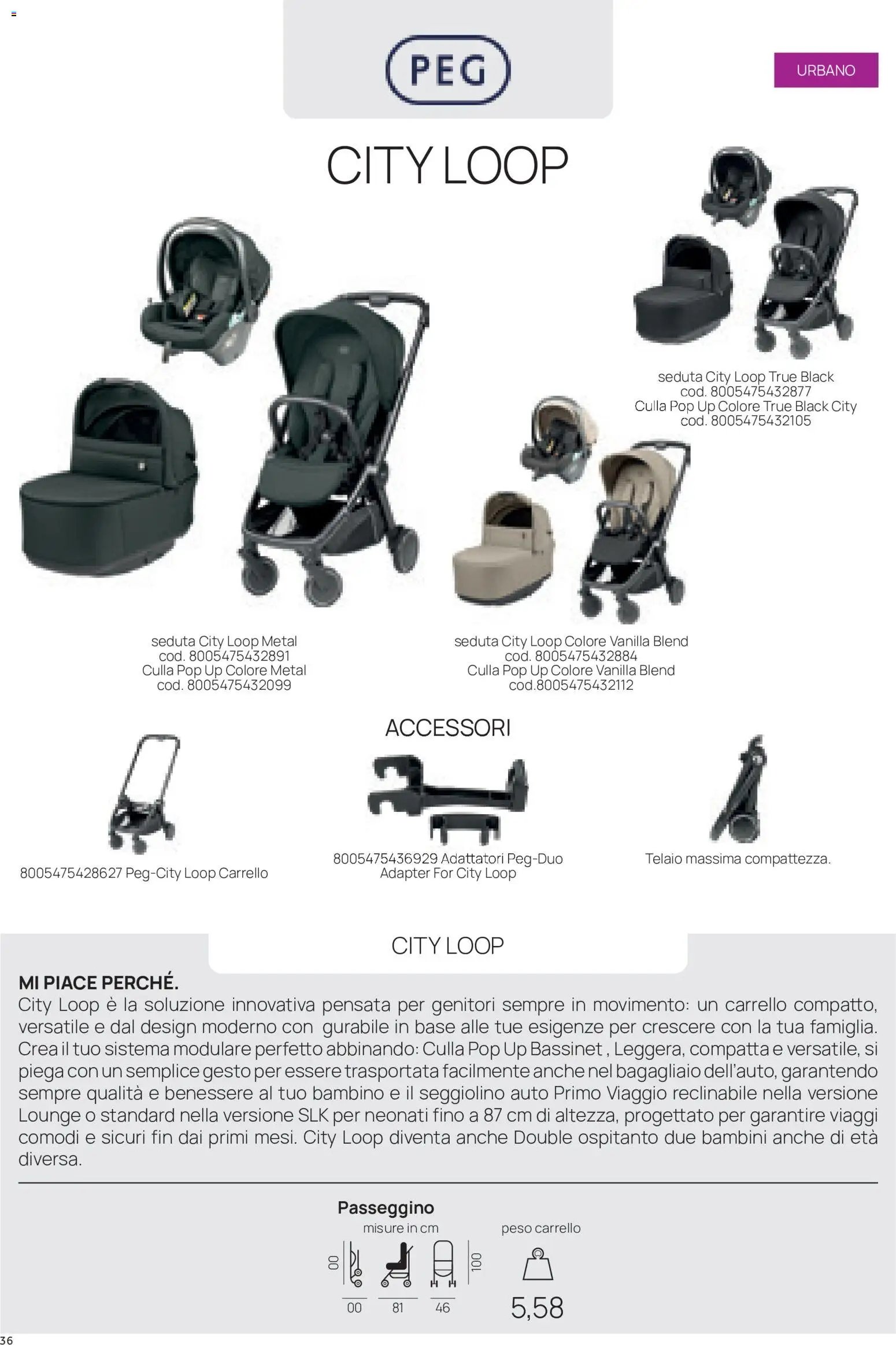 Prenatal volantino Modulari