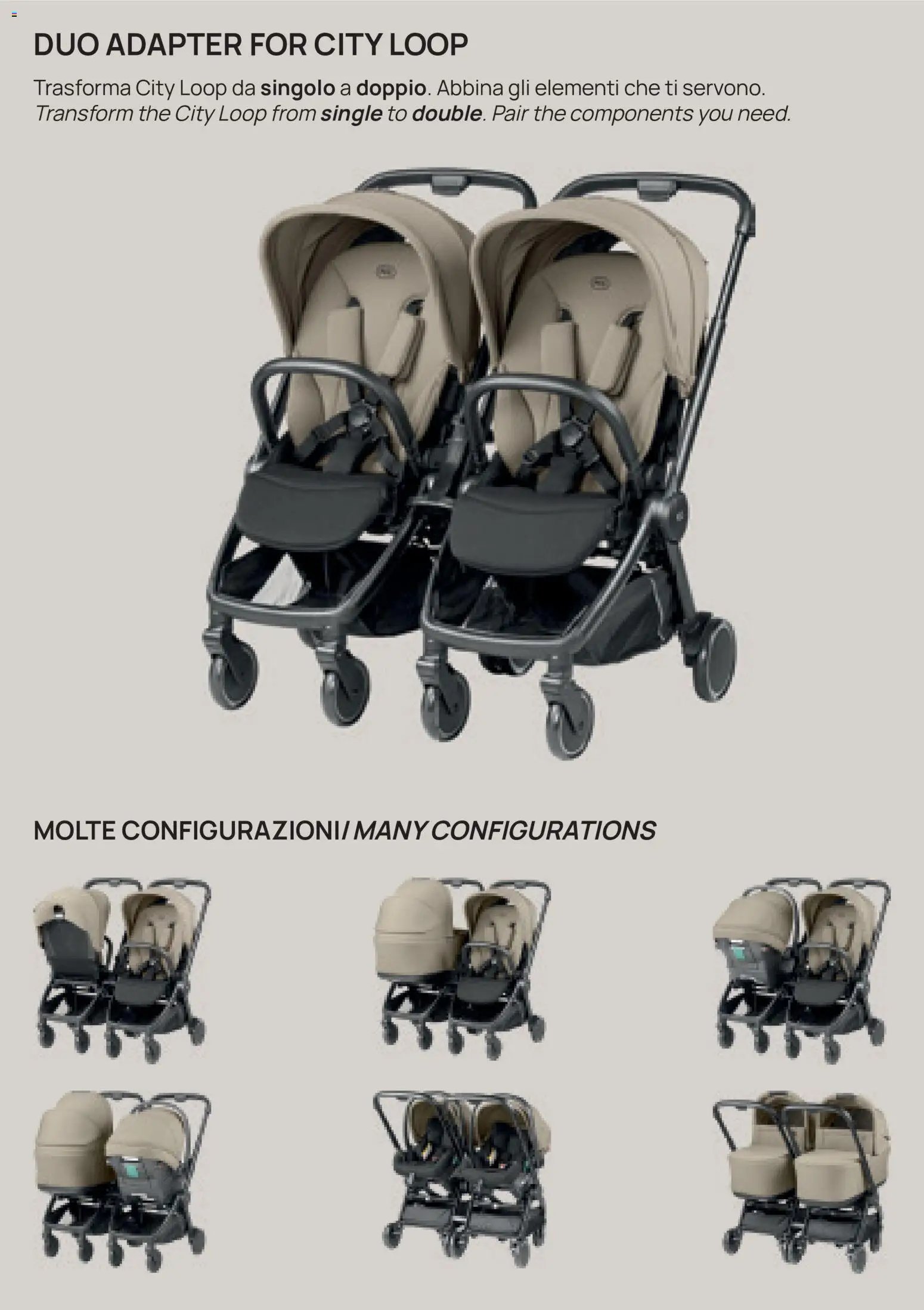Prenatal volantino Modulari