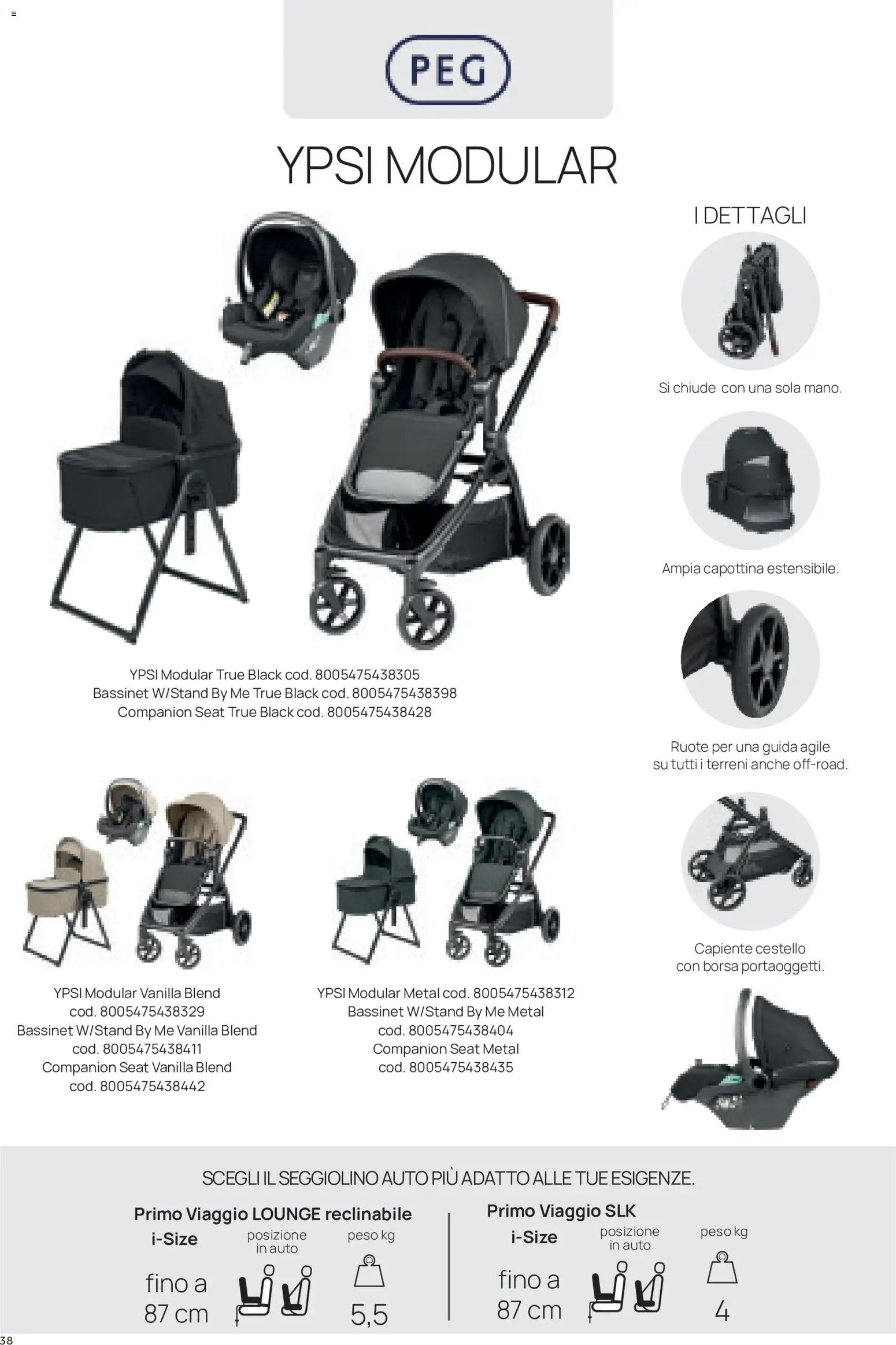 Prenatal volantino Modulari