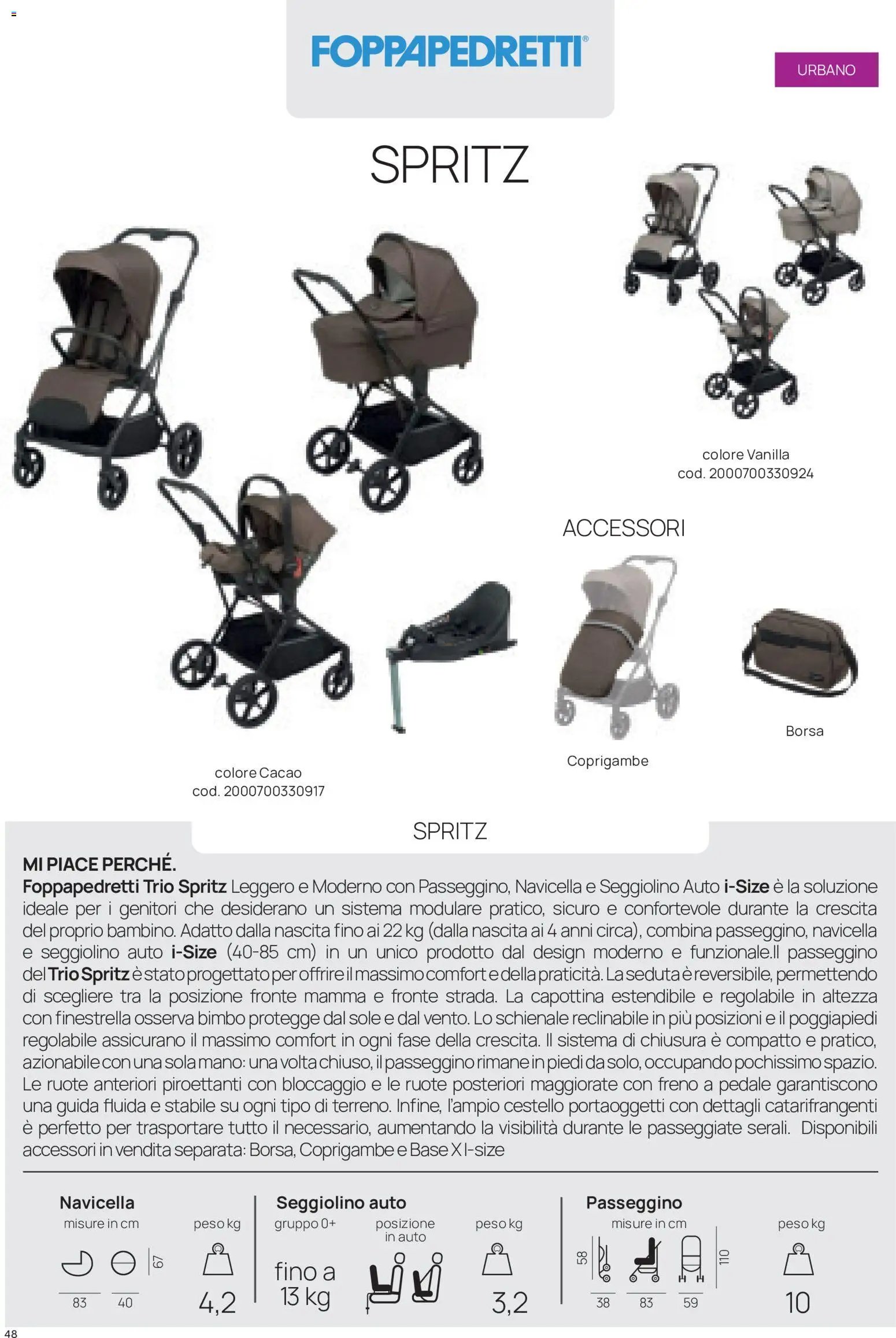 Prenatal volantino Modulari