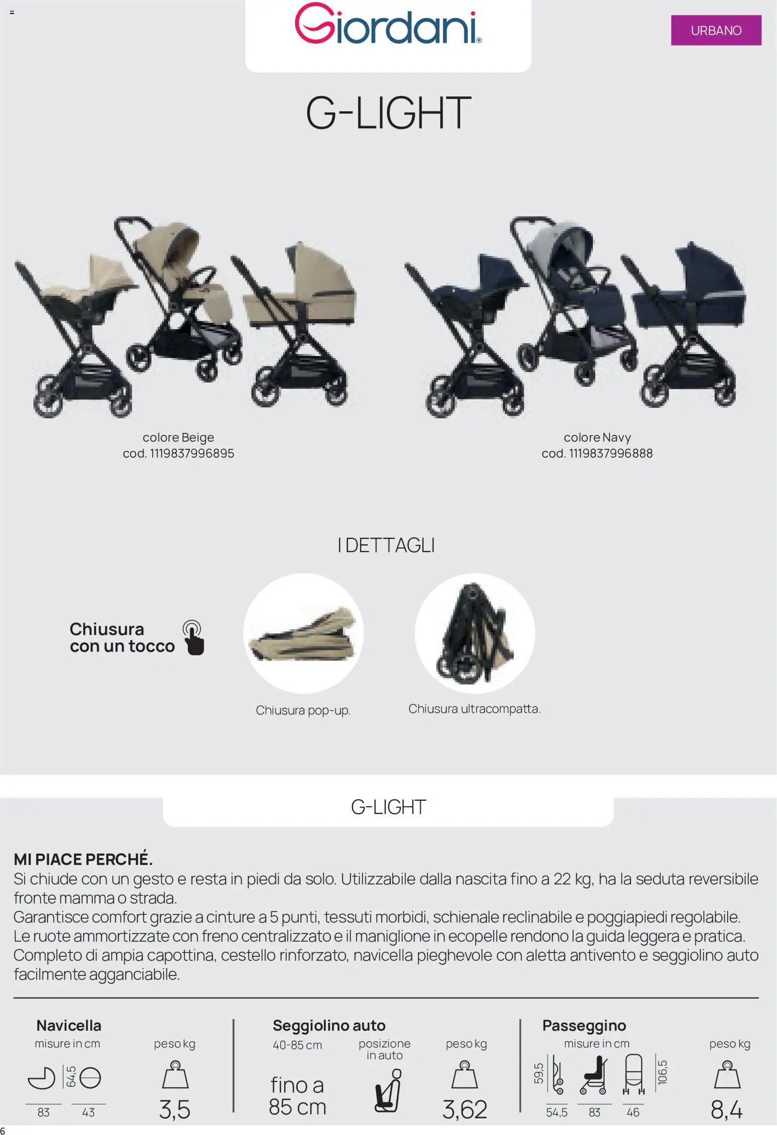 Prenatal volantino Modulari