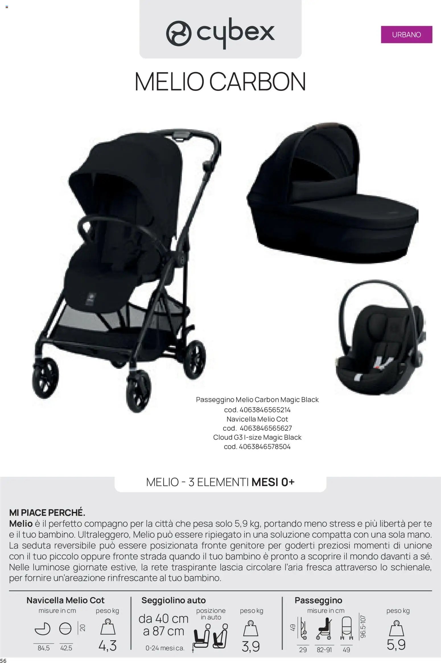 Prenatal volantino Modulari