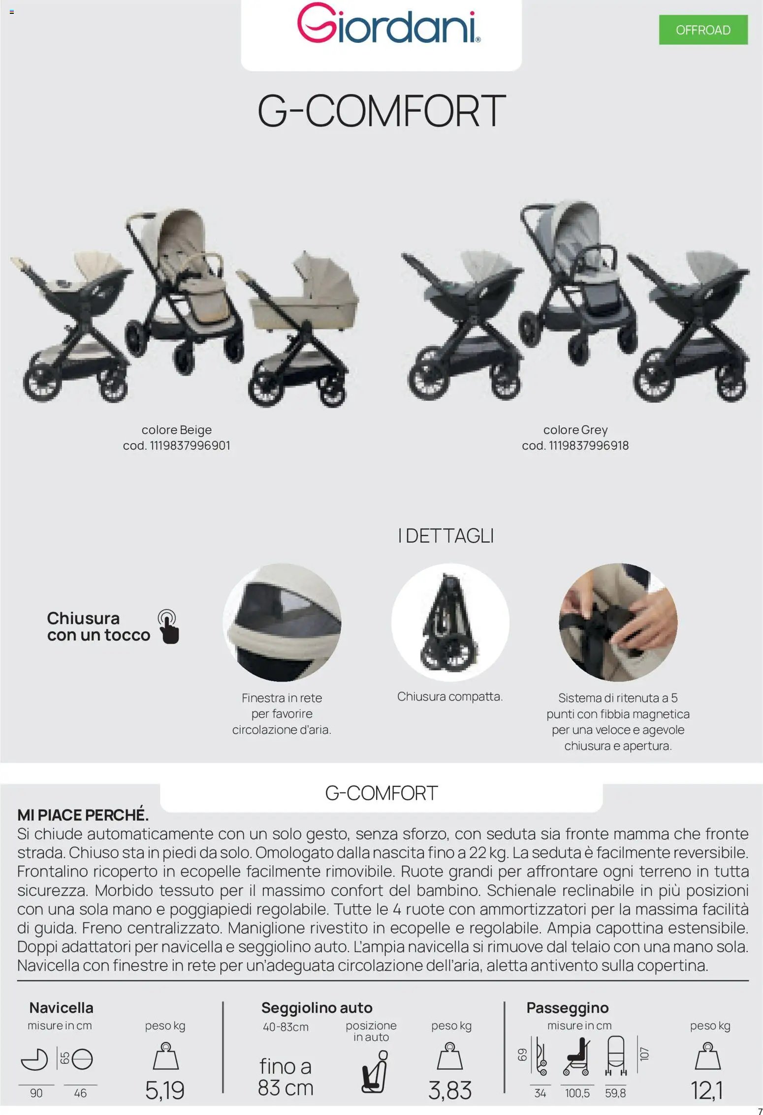Prenatal volantino Modulari