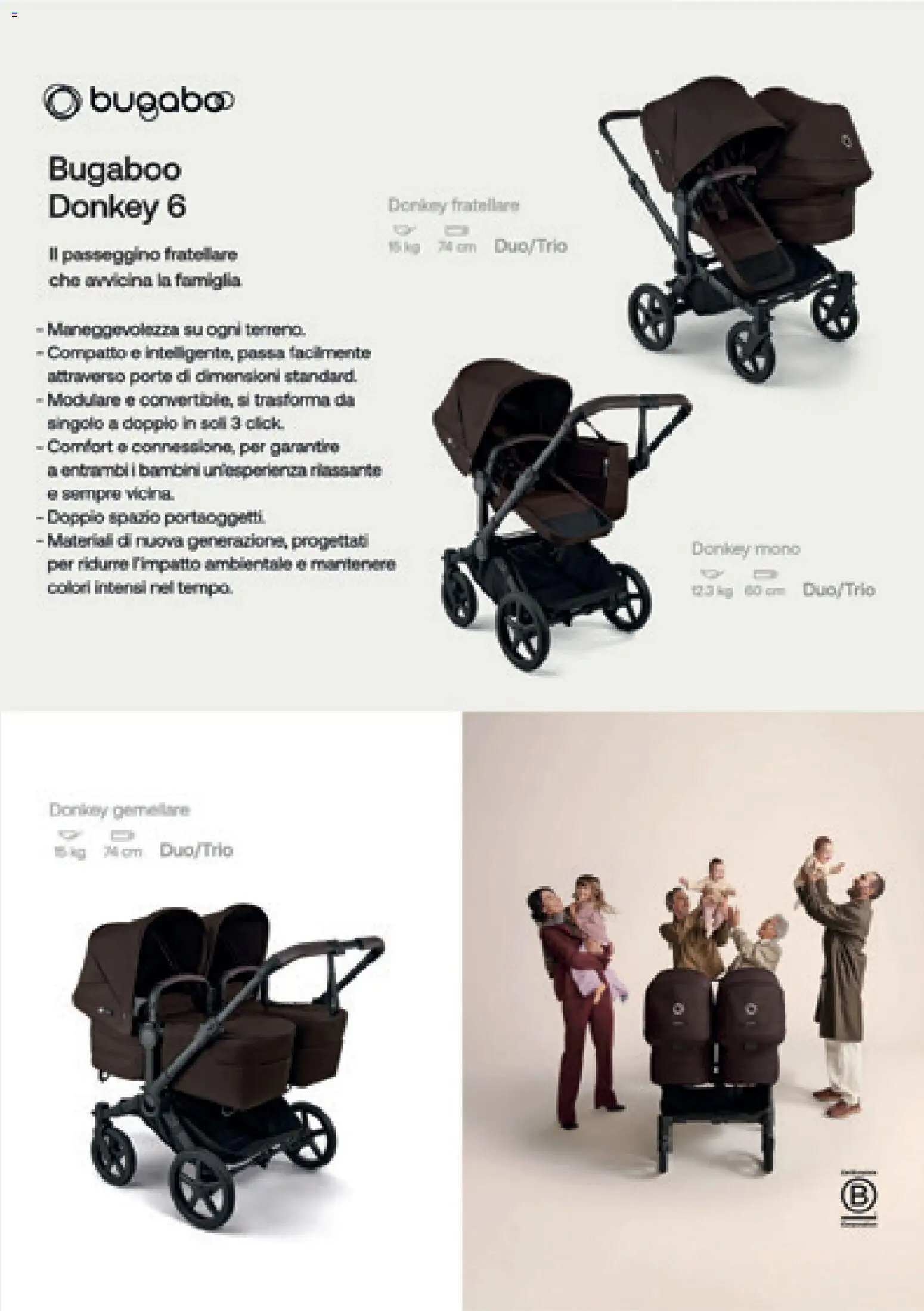 Prenatal volantino Modulari