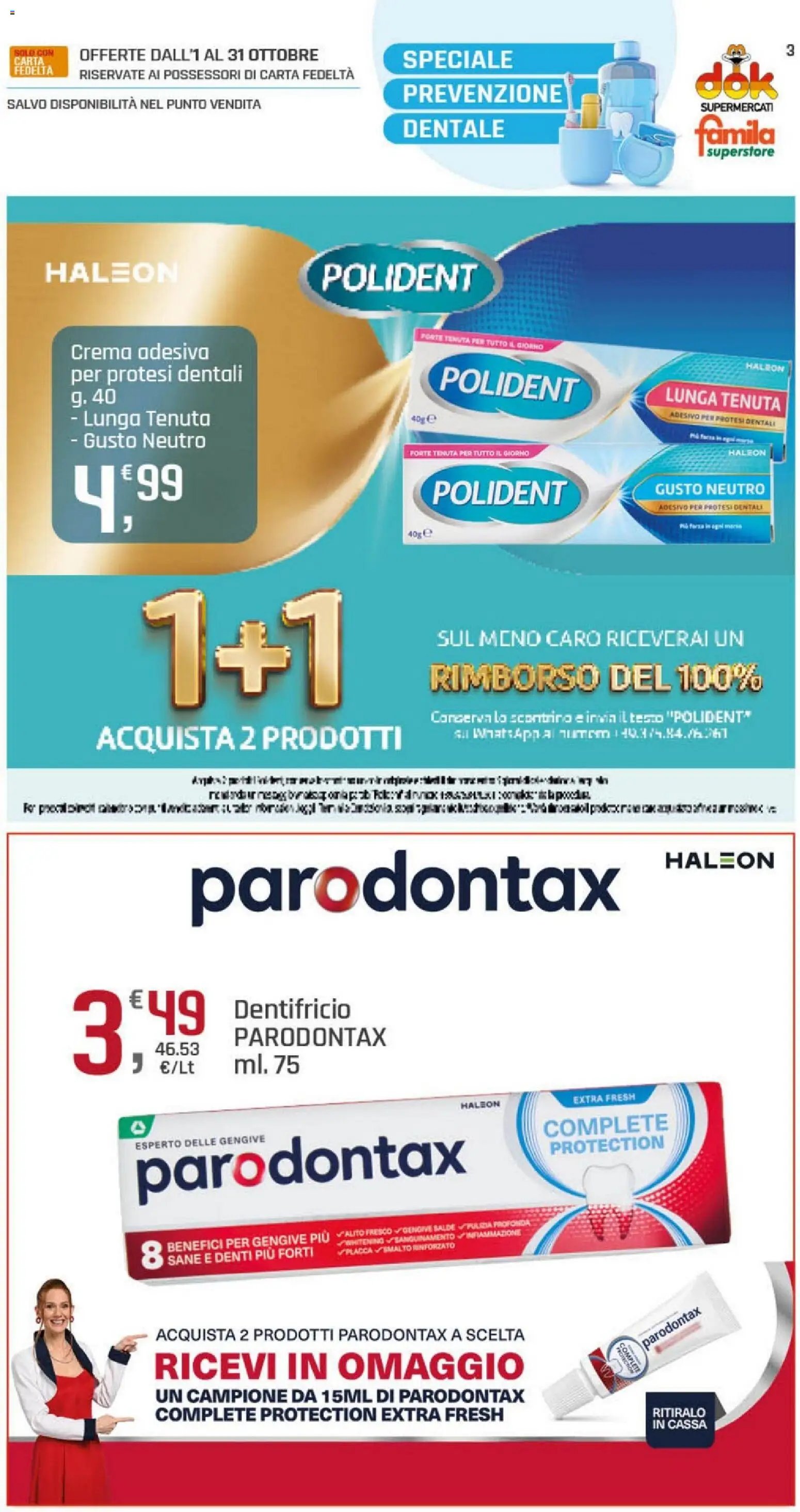 DOK volantino Oral Care
