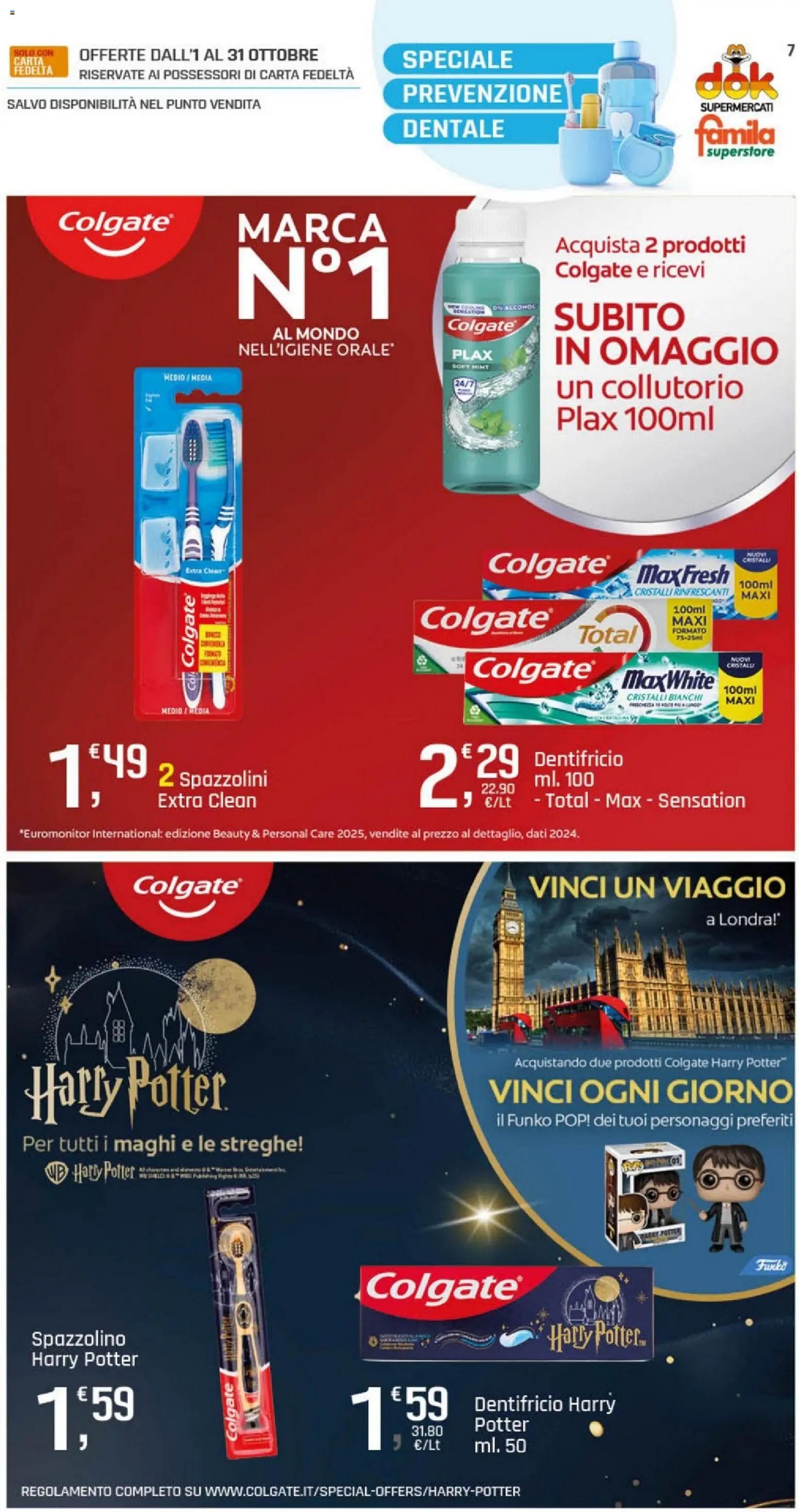 DOK volantino Oral Care