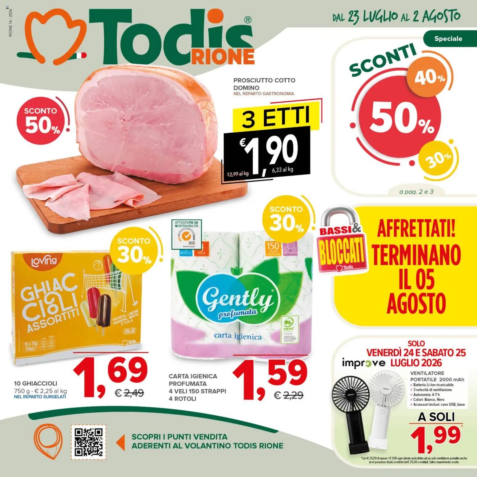 Todis volantino Rione